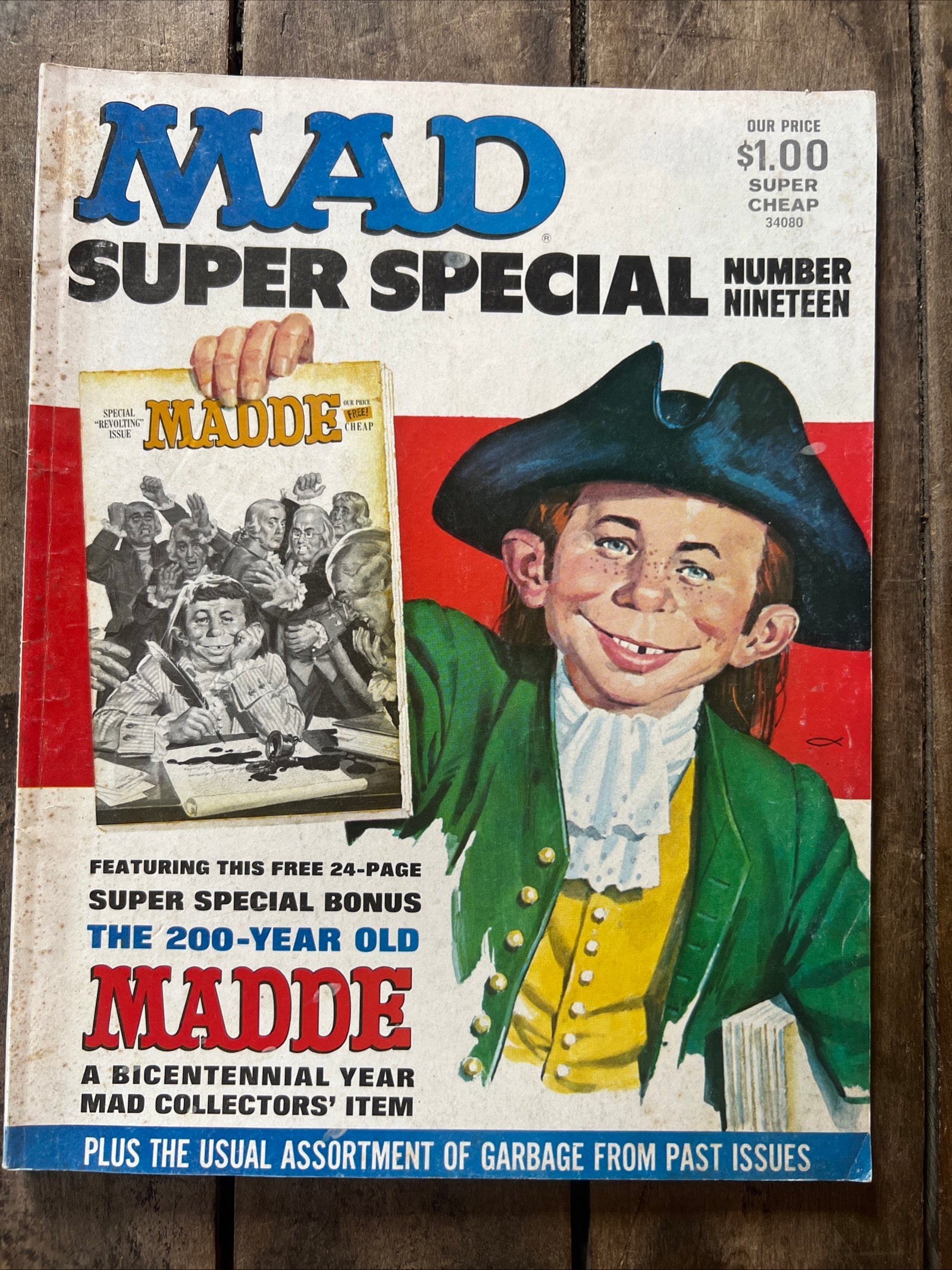 MAD Magazine - Super Special 1976 Issue # 19 - Madde Bicentennial Issue