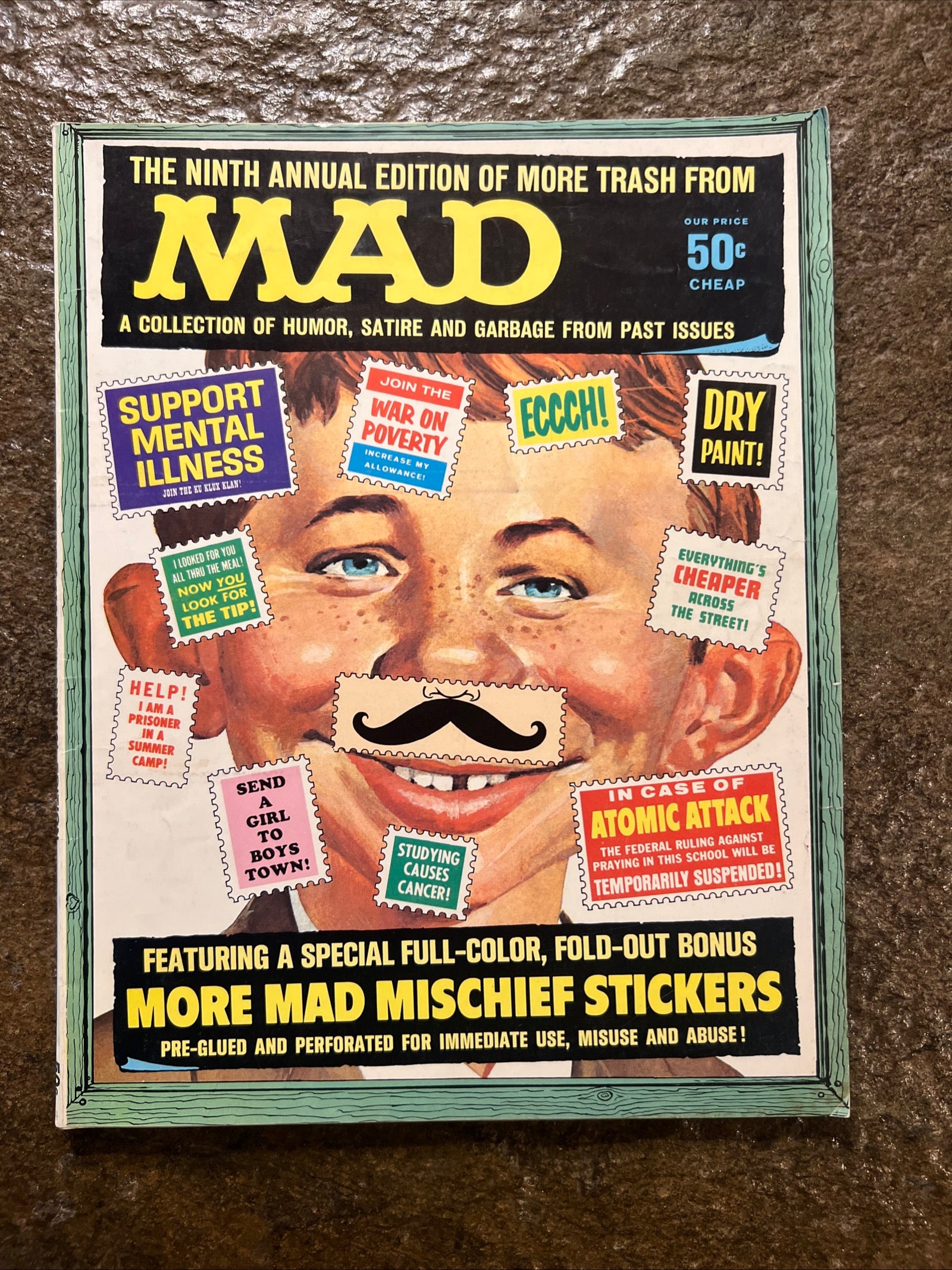 MAD Magazine - 1966 The Ninth Annual Edition Of More Trash From Mad