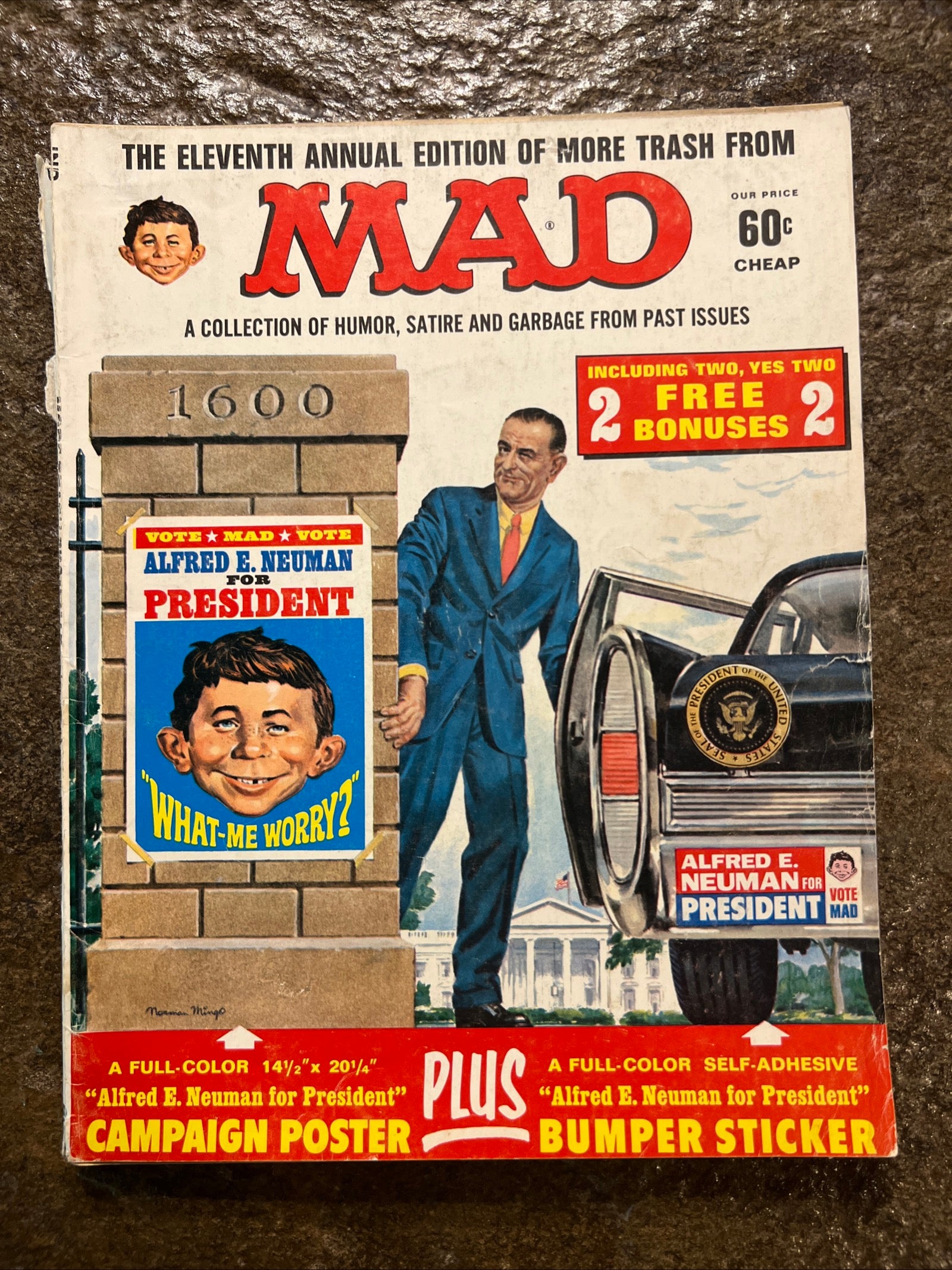 MAD Magazine - 1968 The Eleventh Annual Edition Of More Trash From Mad