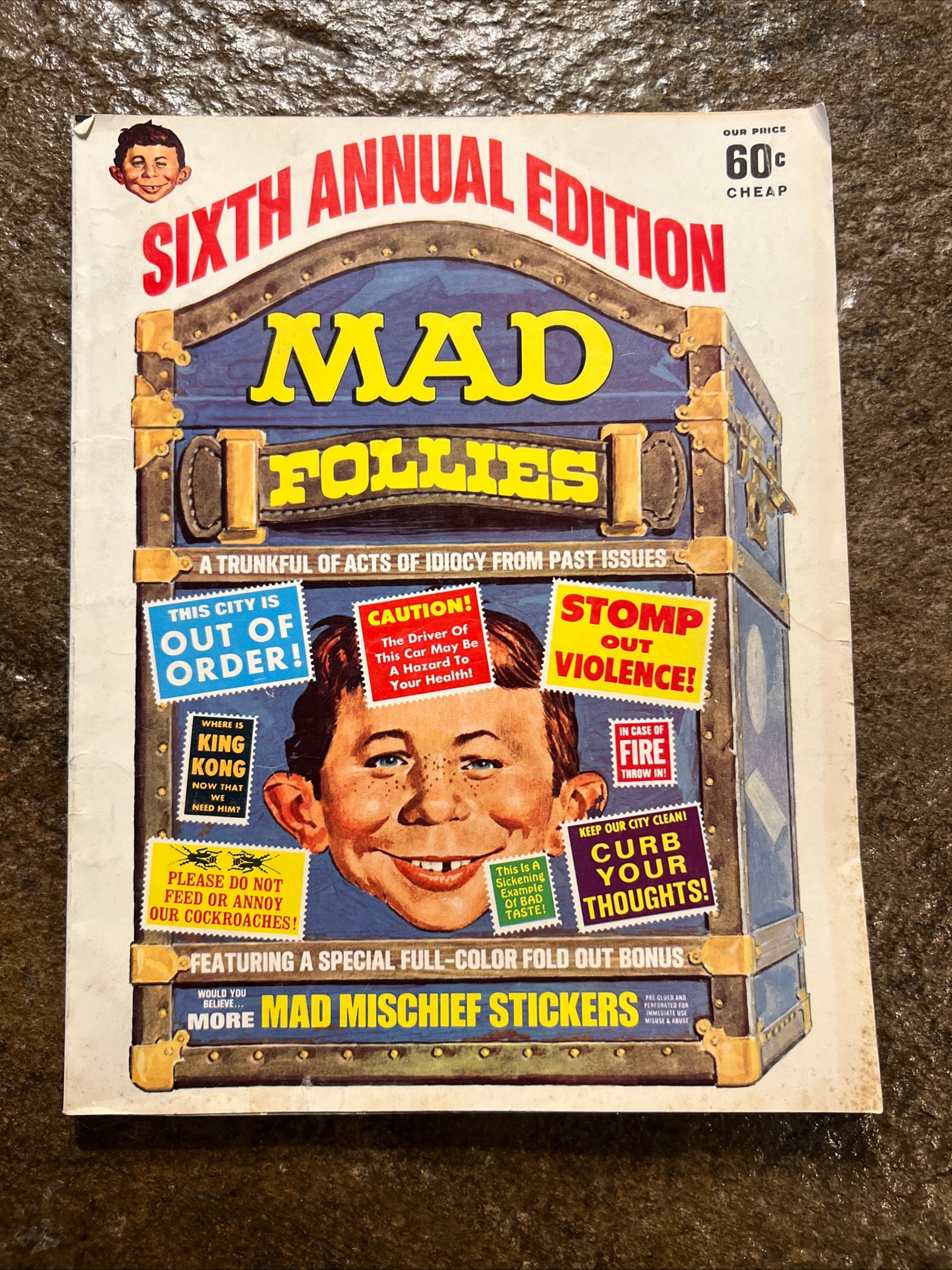 MAD Magazine - 1968 The Sixth Annual Collection Of Mad Follies