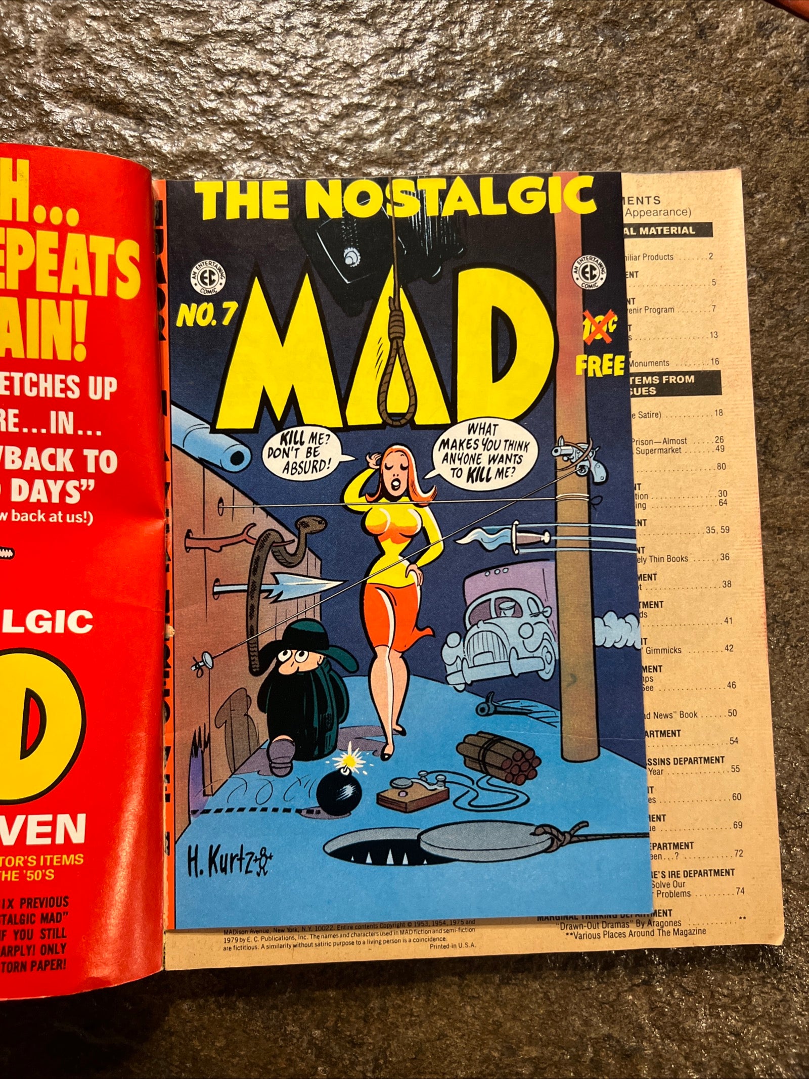 MAD Magazine - 1979 Super Special Issue Number Twenty Eight & Comic Book Insert