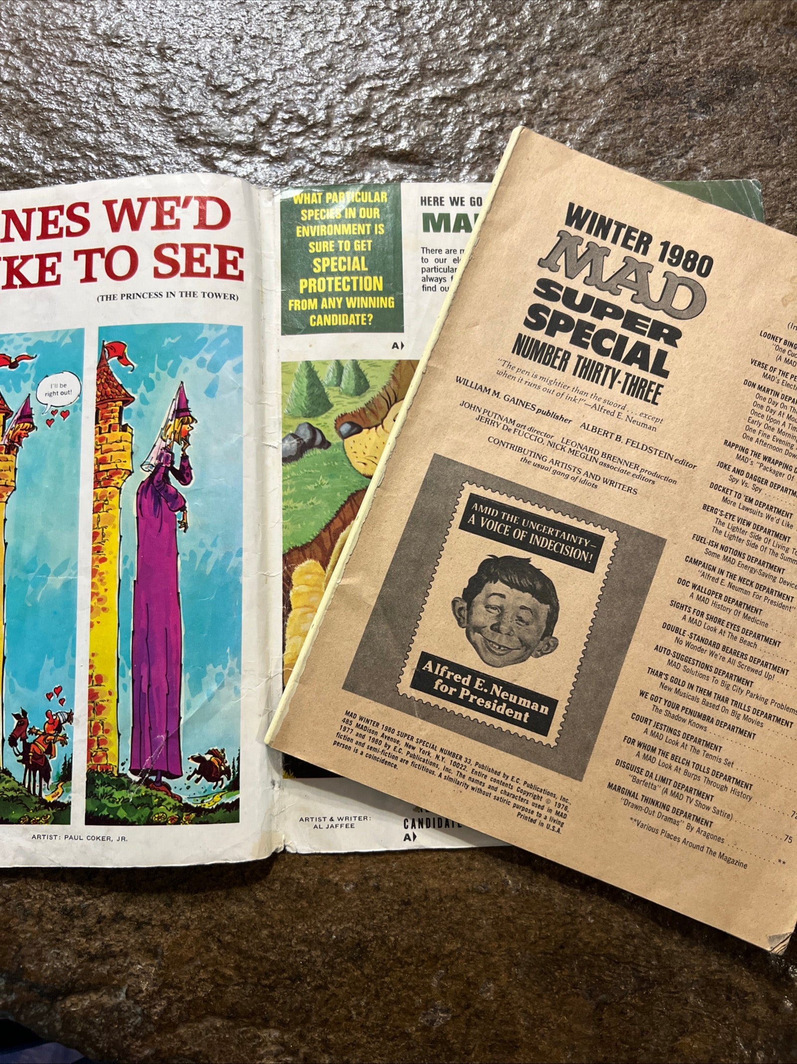 MAD Magazine - 1980 Winter Super Special Issue Number Thirty Three