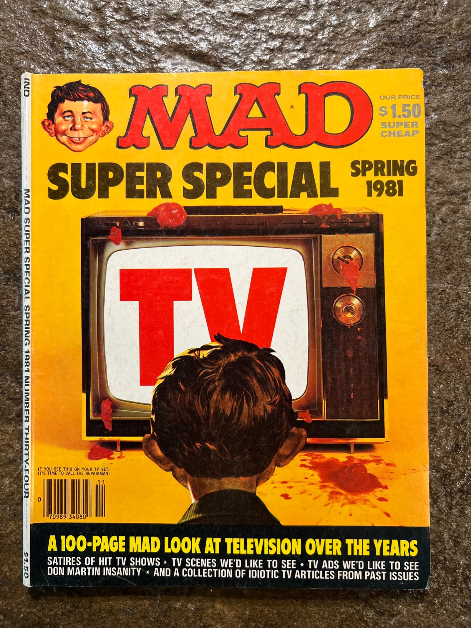 MAD Magazine - Spring 1981 Super Special Issue Number Thirty Four