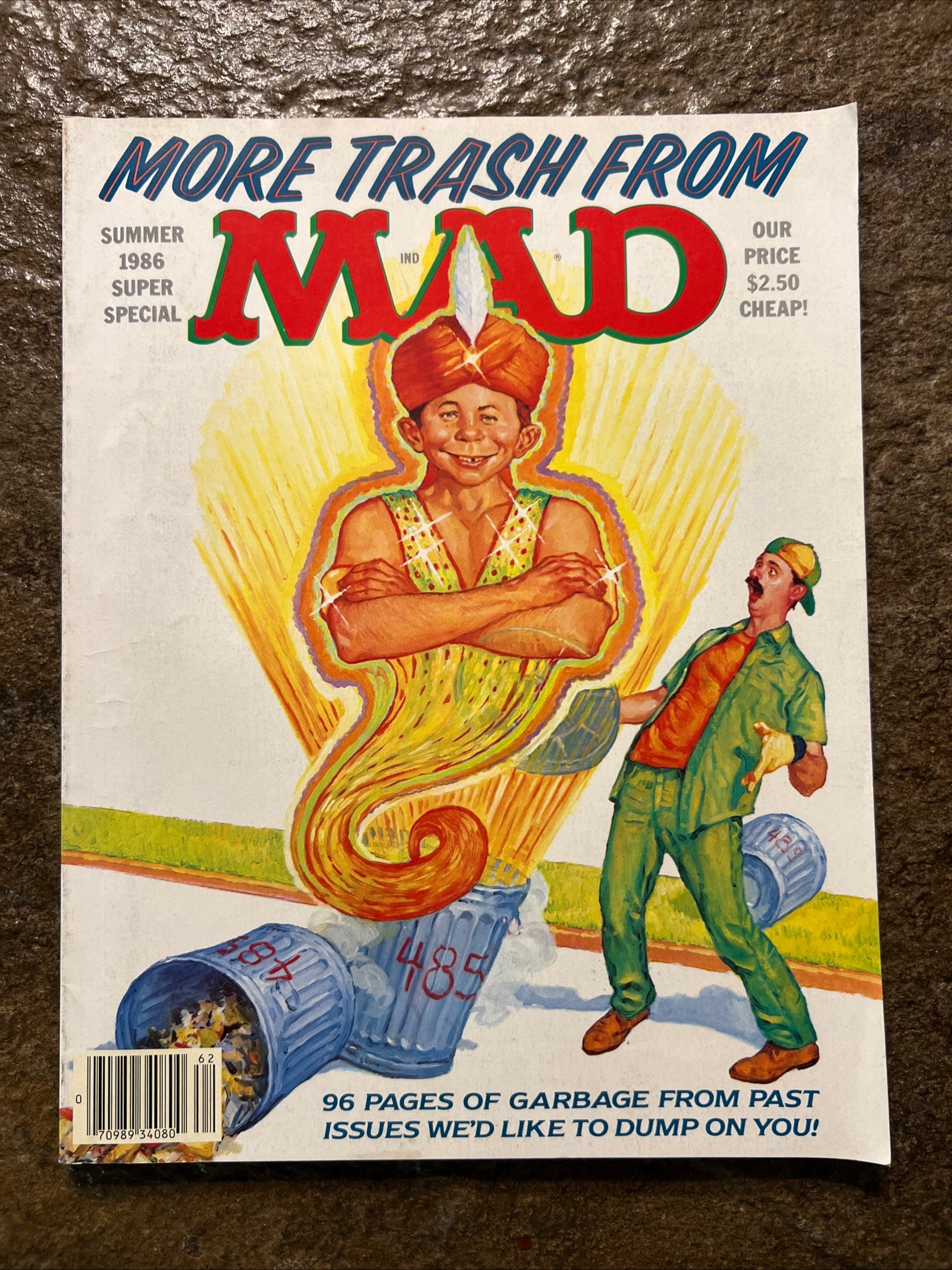 MAD Magazine - Summer 1986 Super Special Issue #55 - More Trash From Mad