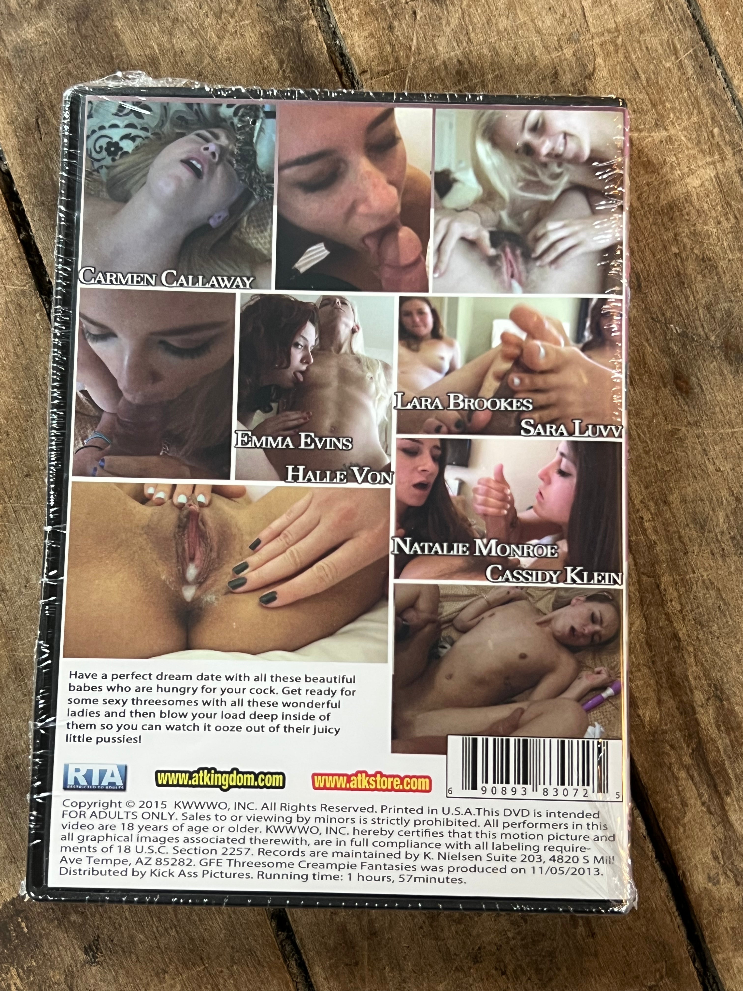 Threesome Creampie Fantasies - DVD 2016 - Kick Ass