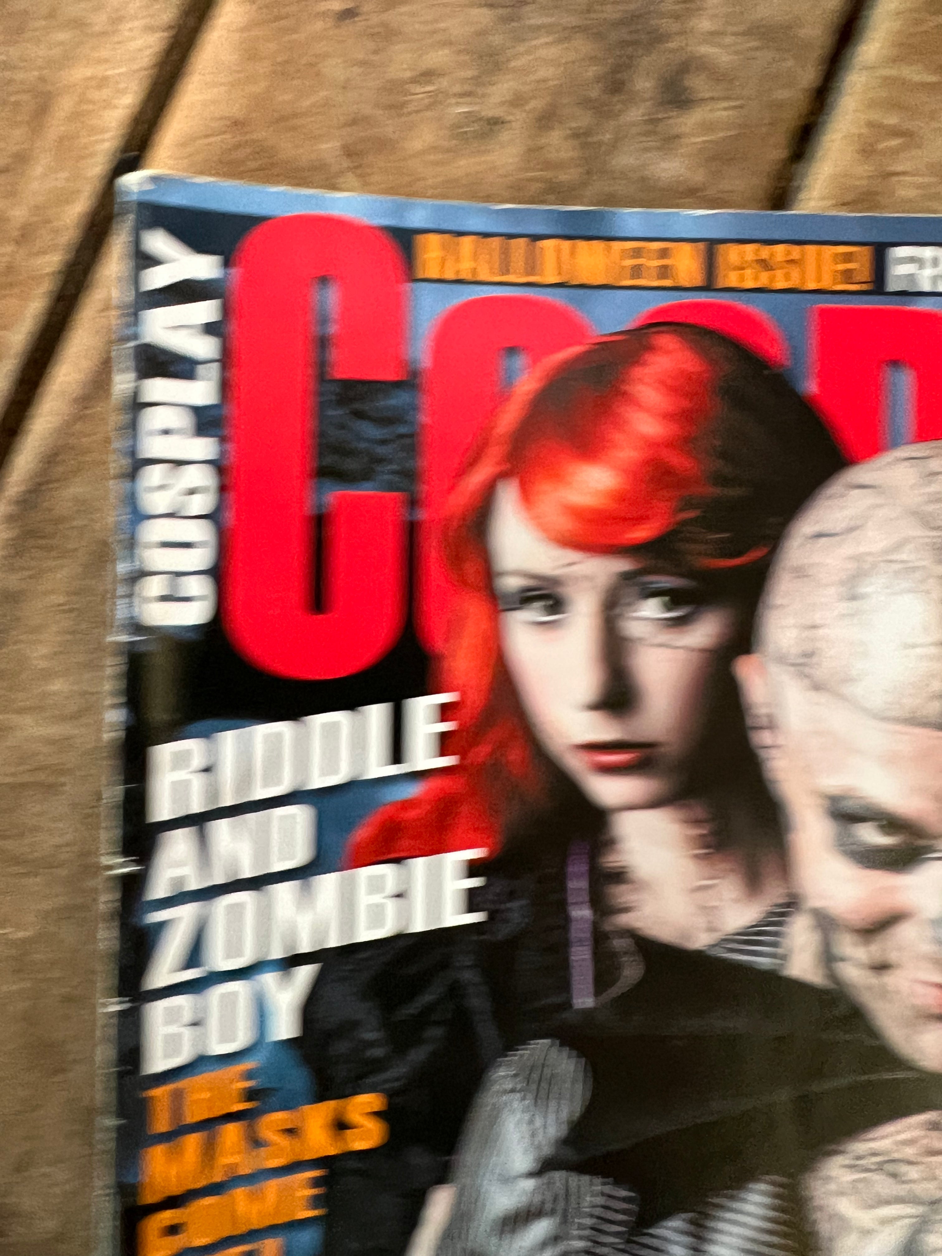 COSPLAY Culture Magazine - Halloween 2015 Issue - Riddle And Zombie Boy Cover