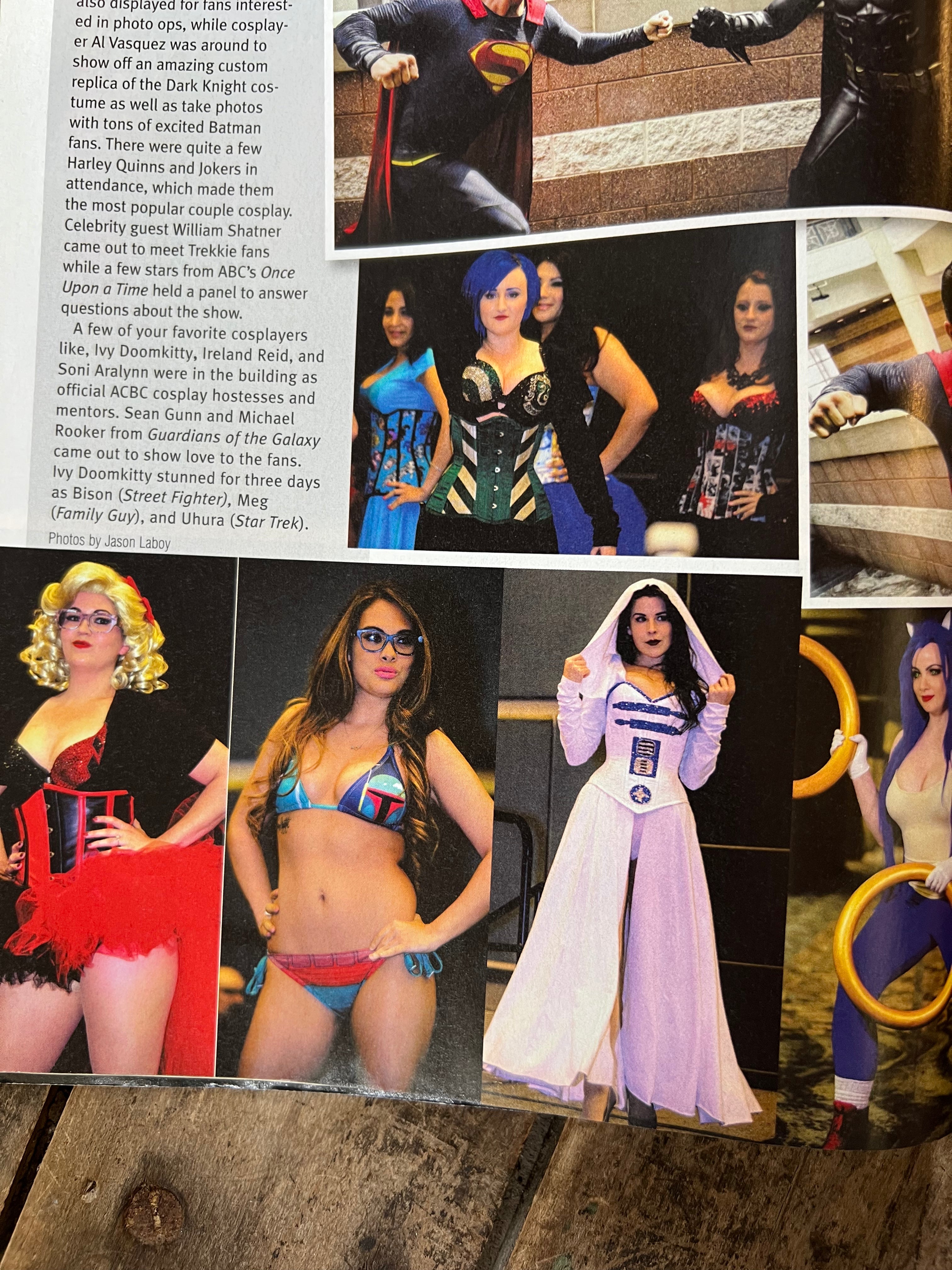 COSPLAY Culture Magazine - Halloween 2015 Issue - Riddle And Zombie Boy Cover
