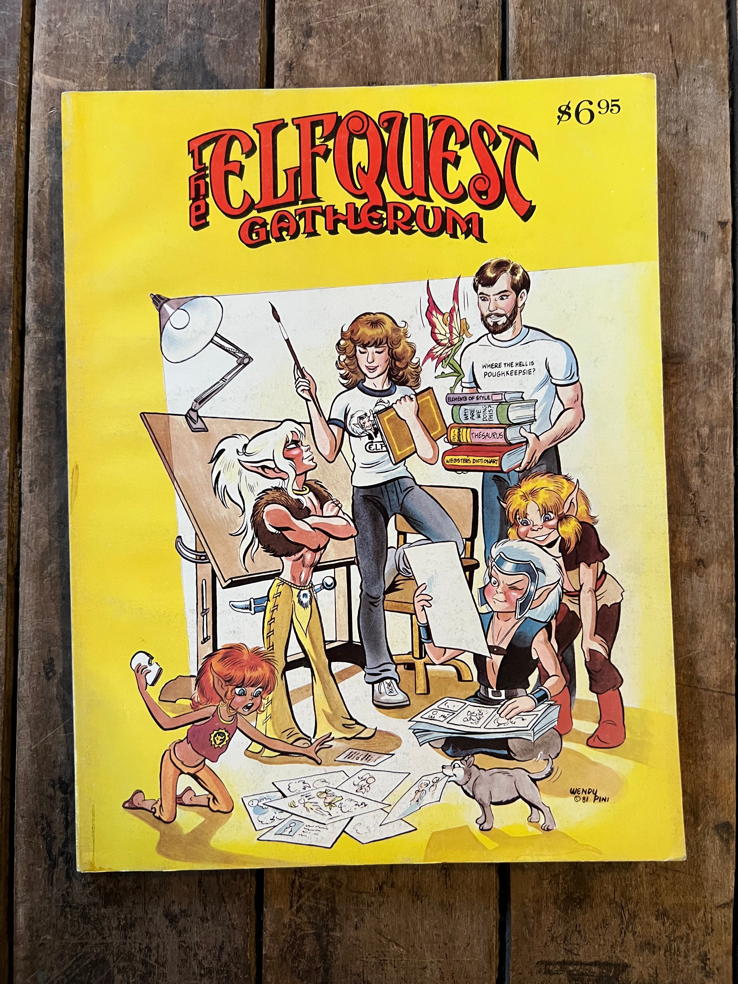 The ELFQUEST Gatherum - November 1981 - 1st Printing Wendy Pini - Graphic Novel