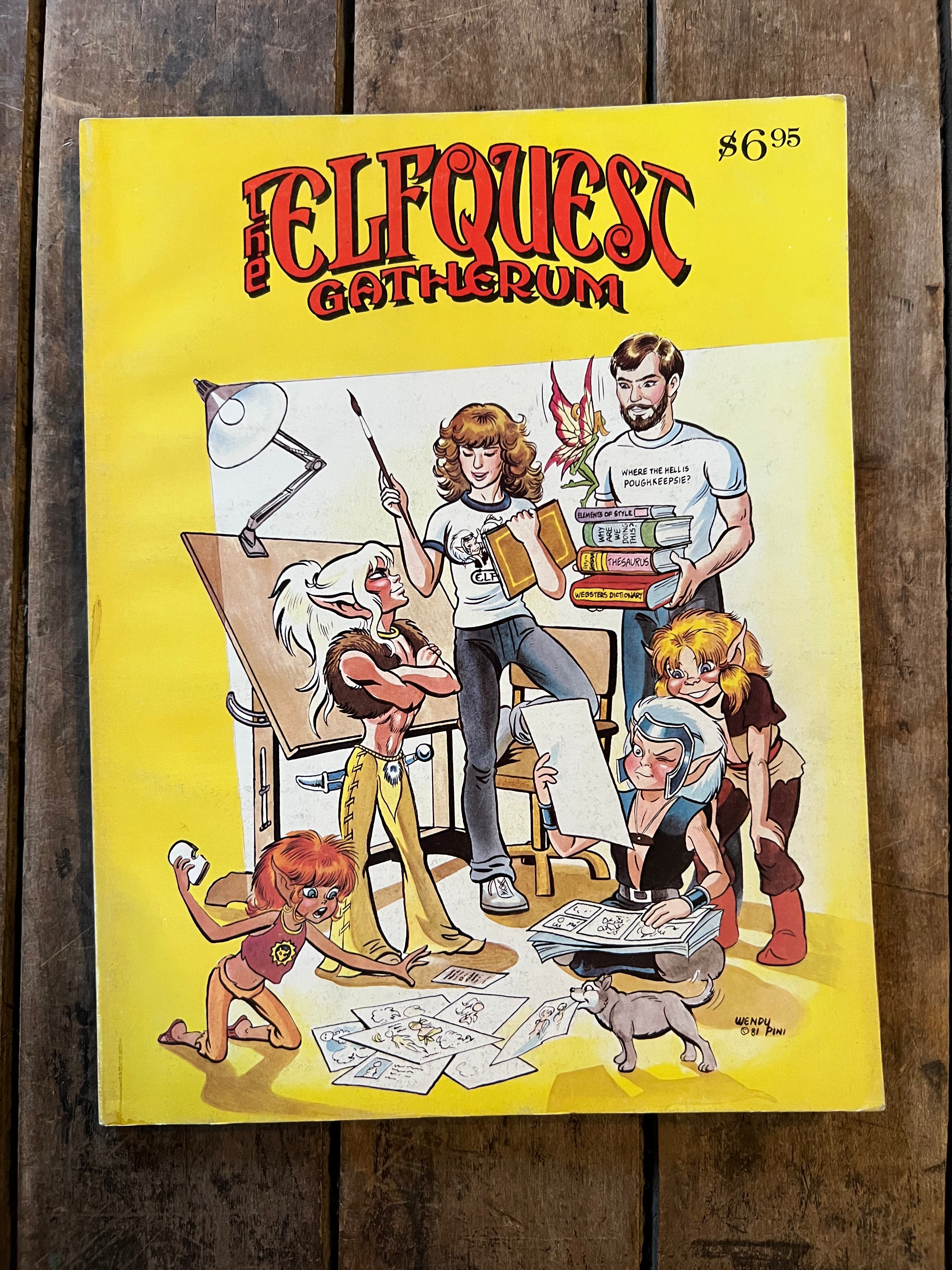The ELFQUEST Gatherum - November 1981 - 1st Printing Wendy Pini - Graphic Novel