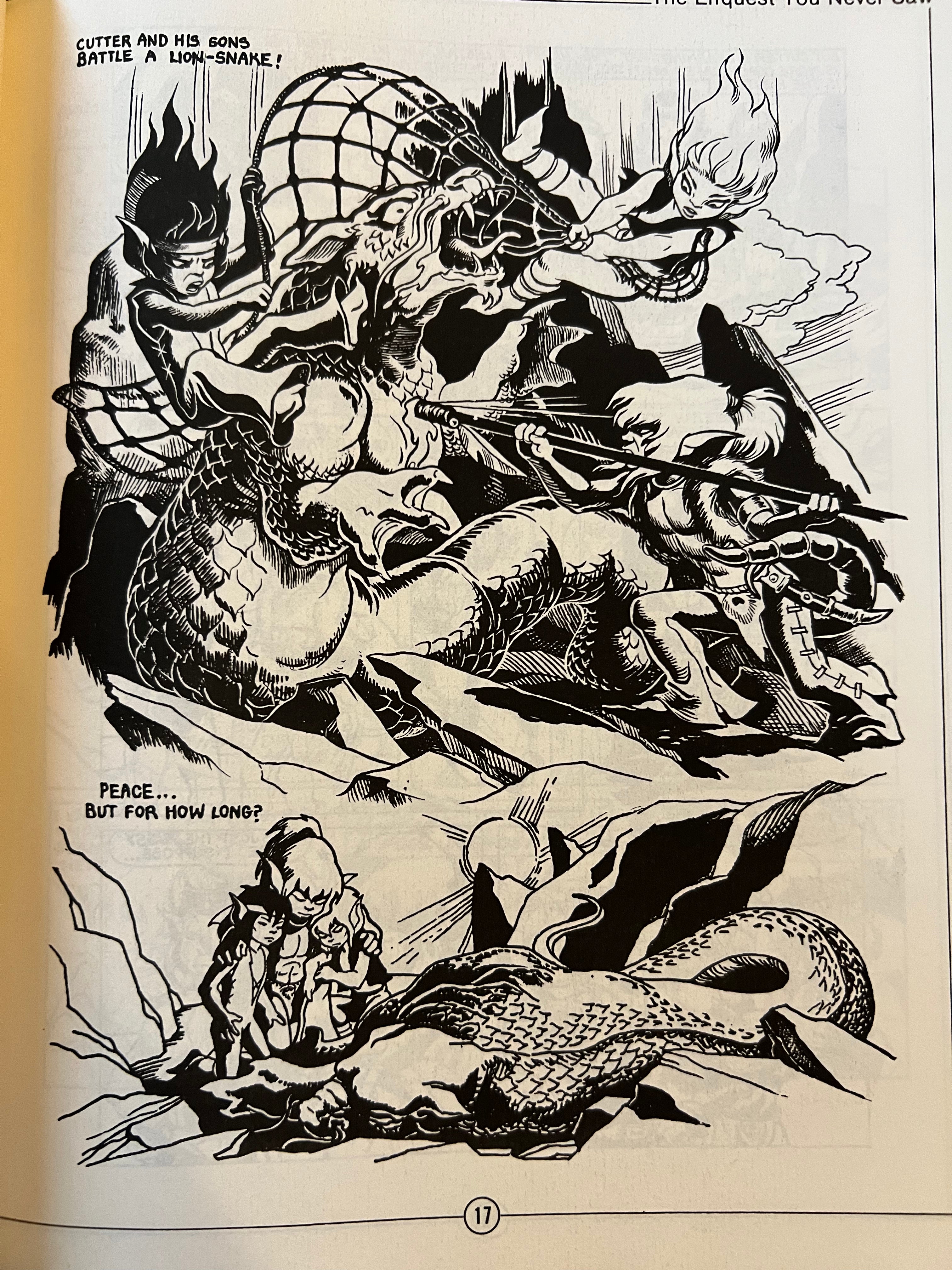 The ELFQUEST Gatherum - November 1981 - 1st Printing Wendy Pini - Graphic Novel