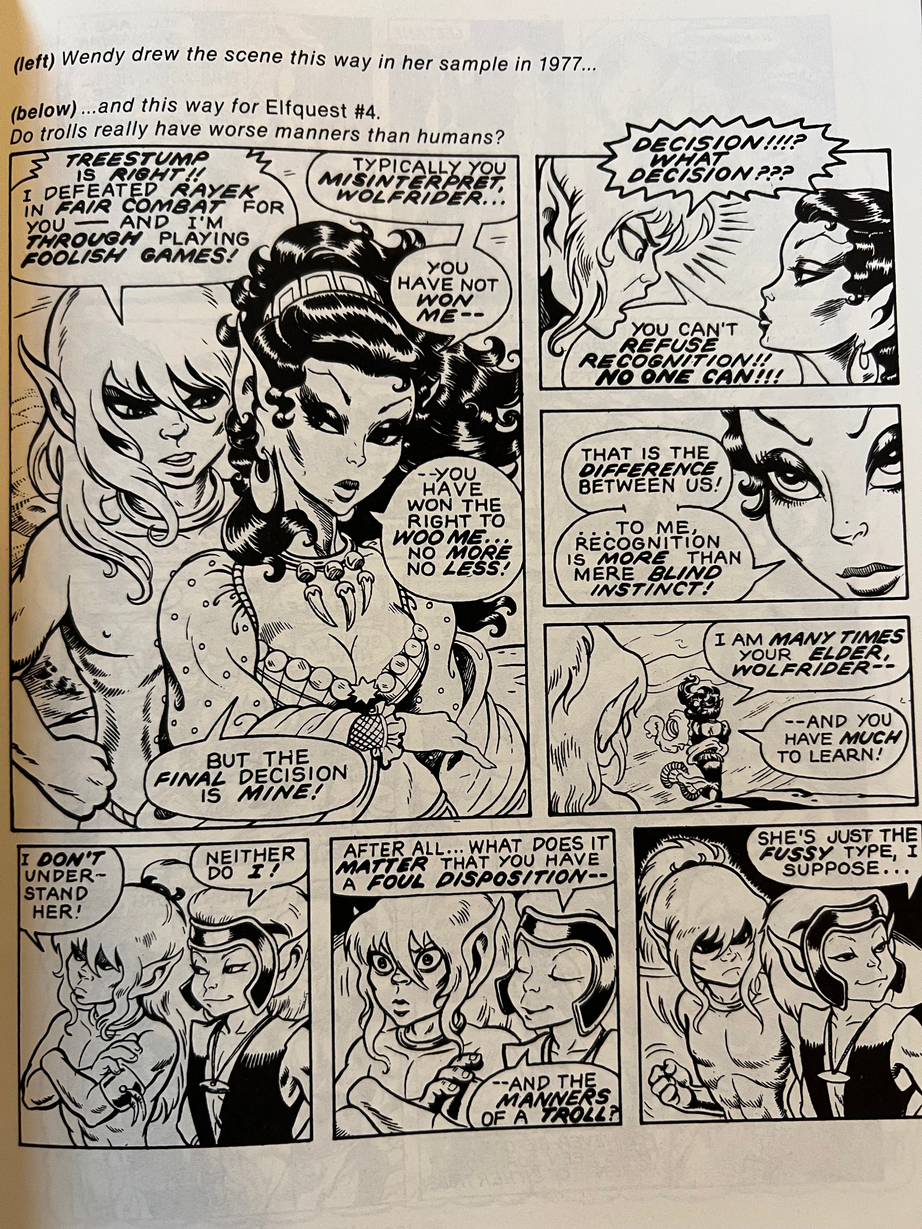 The ELFQUEST Gatherum - November 1981 - 1st Printing Wendy Pini - Graphic Novel