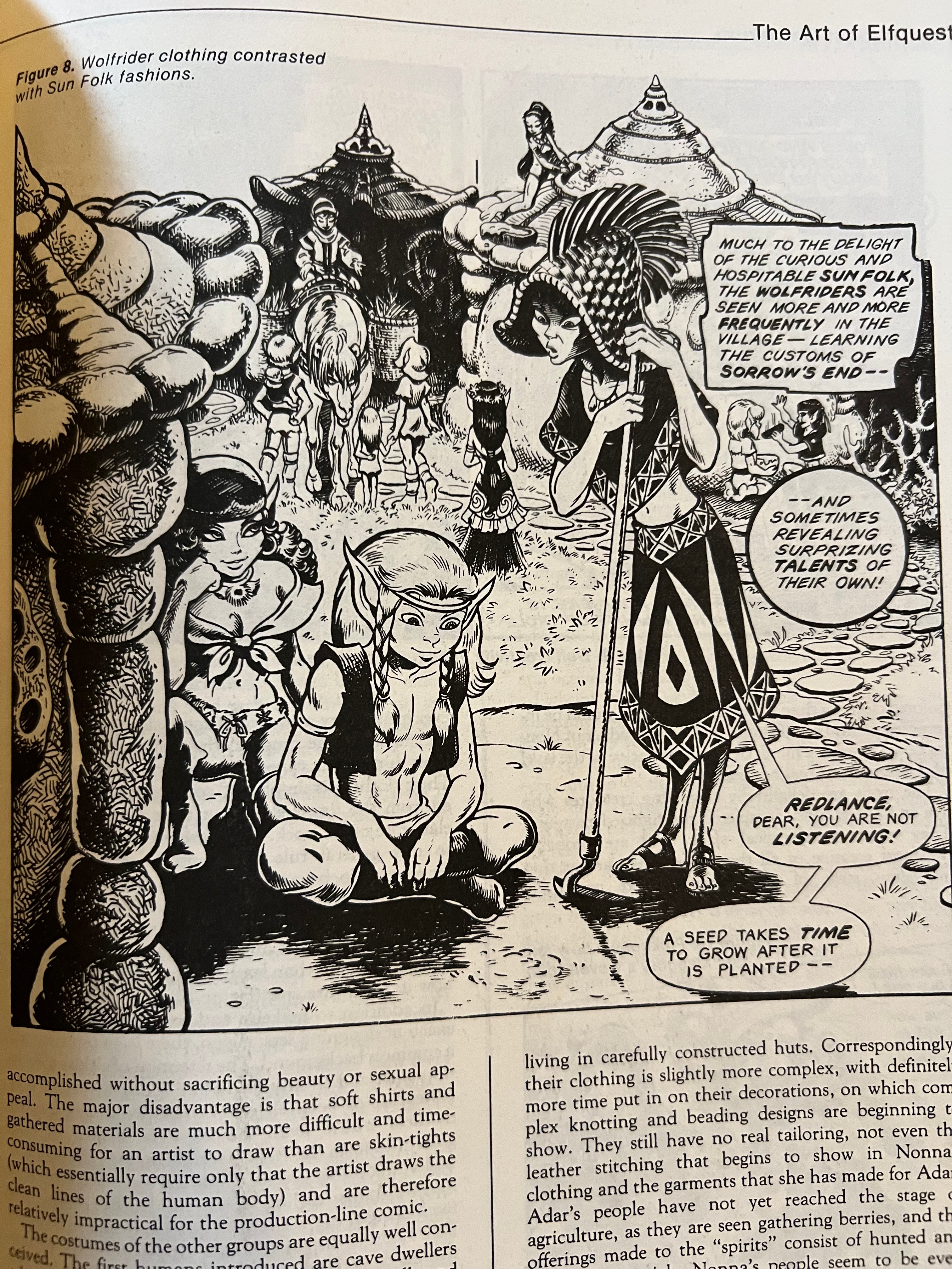 The ELFQUEST Gatherum - November 1981 - 1st Printing Wendy Pini - Graphic Novel