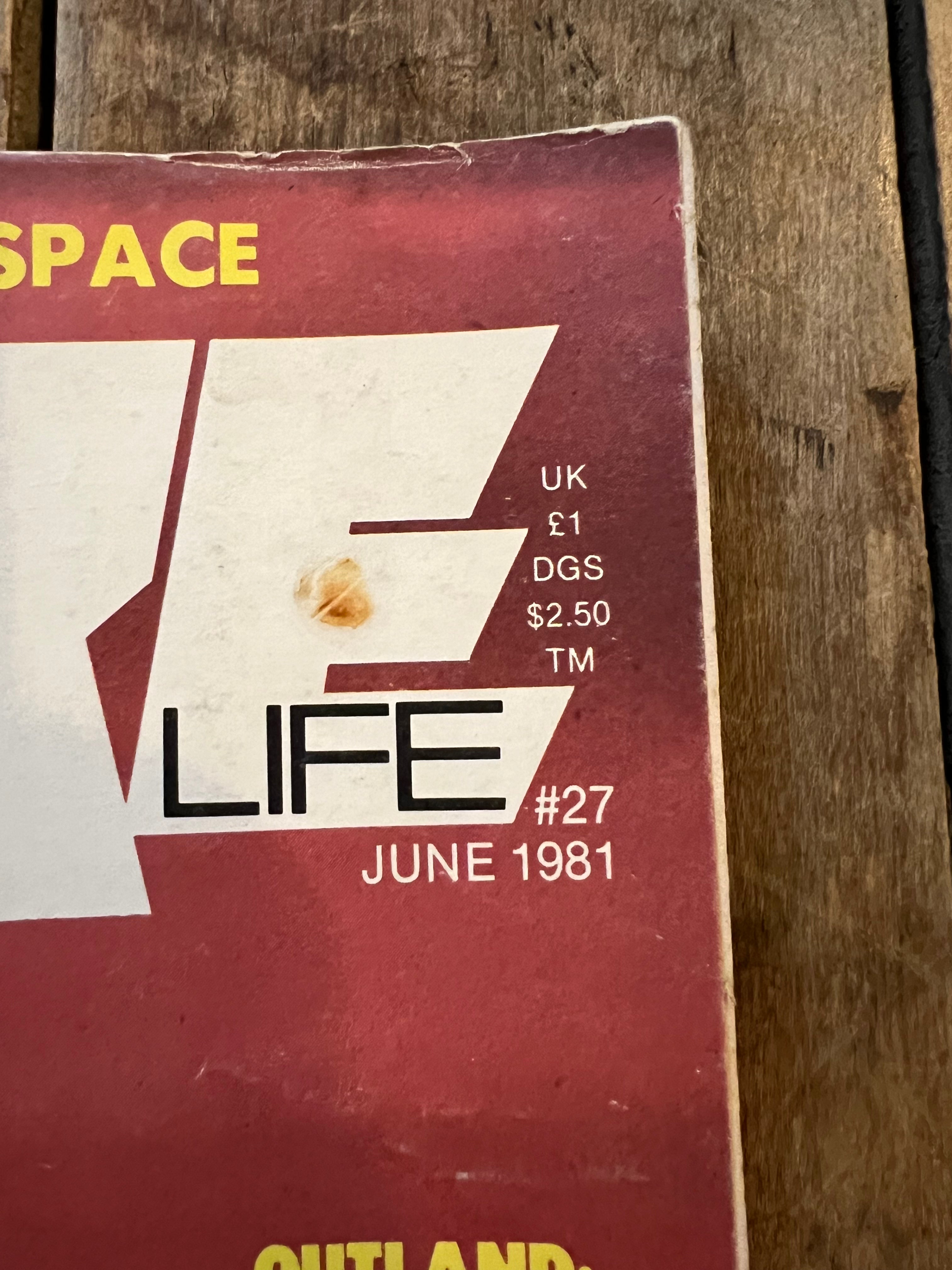 FUTURE LIFE Magazine - June 1981 Issue - Survivalist Cover - Living In Space