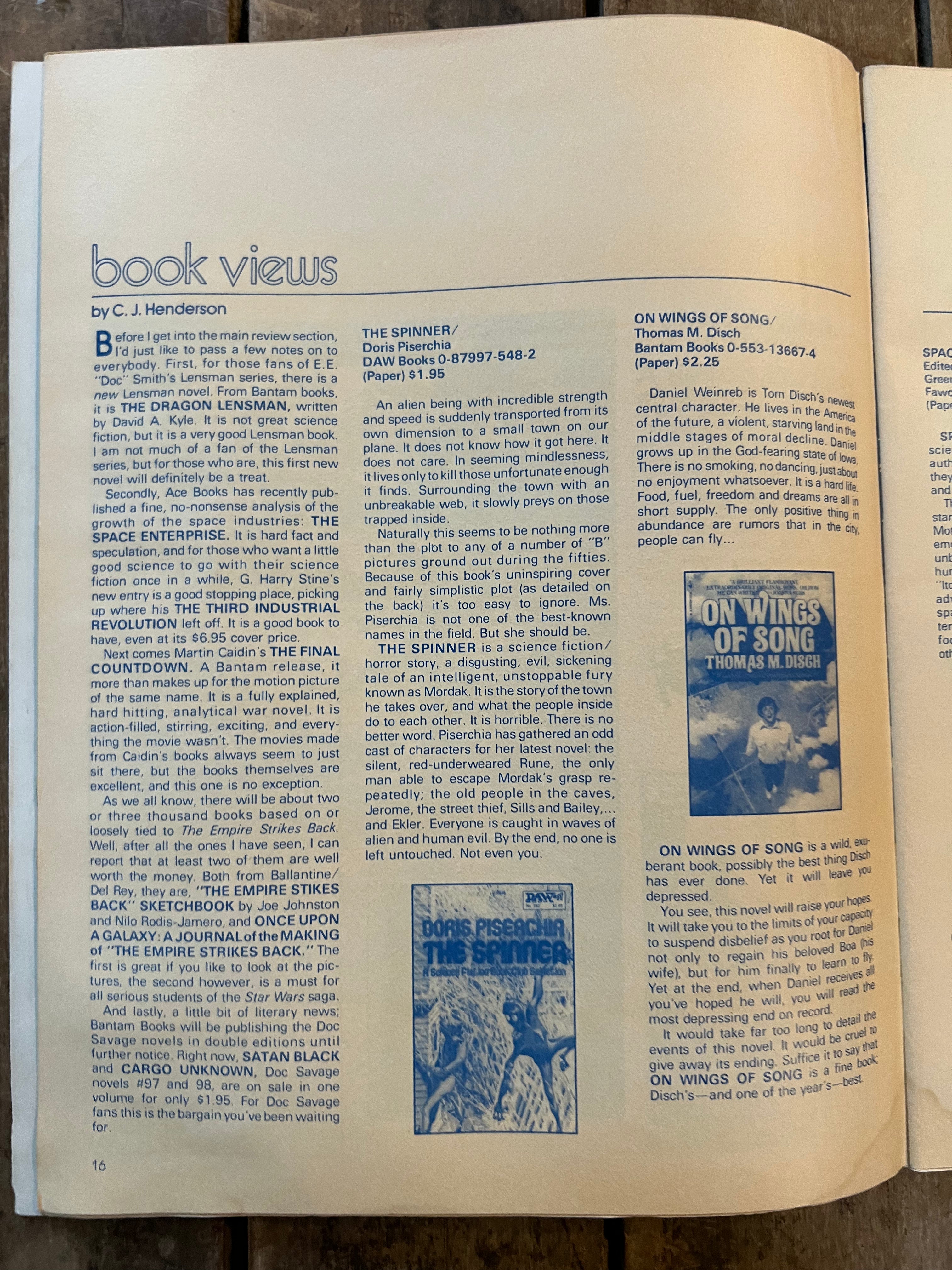 QUESTAR Magazine - February 1980 Issue - SCI-Fi & Fantasy Adventure Magazine