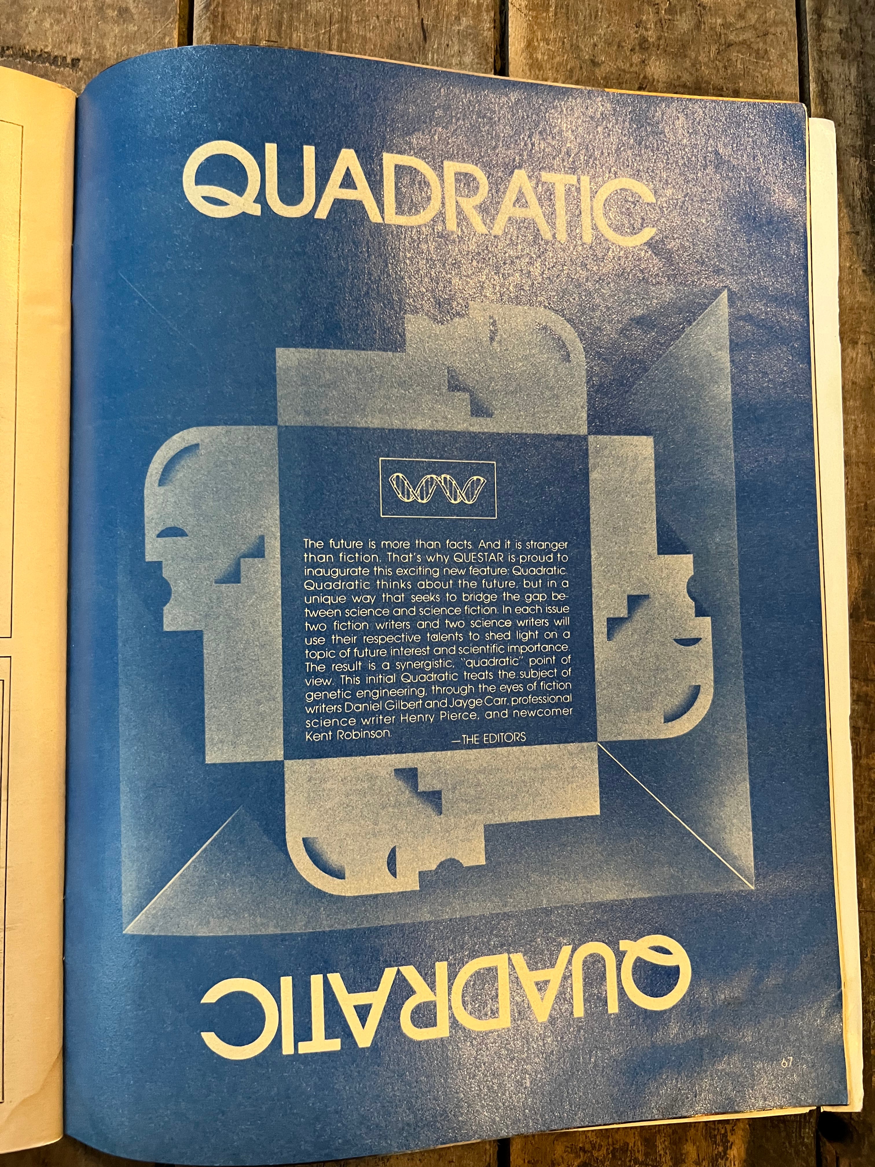 QUESTAR Magazine - February 1980 Issue - SCI-Fi & Fantasy Adventure Magazine