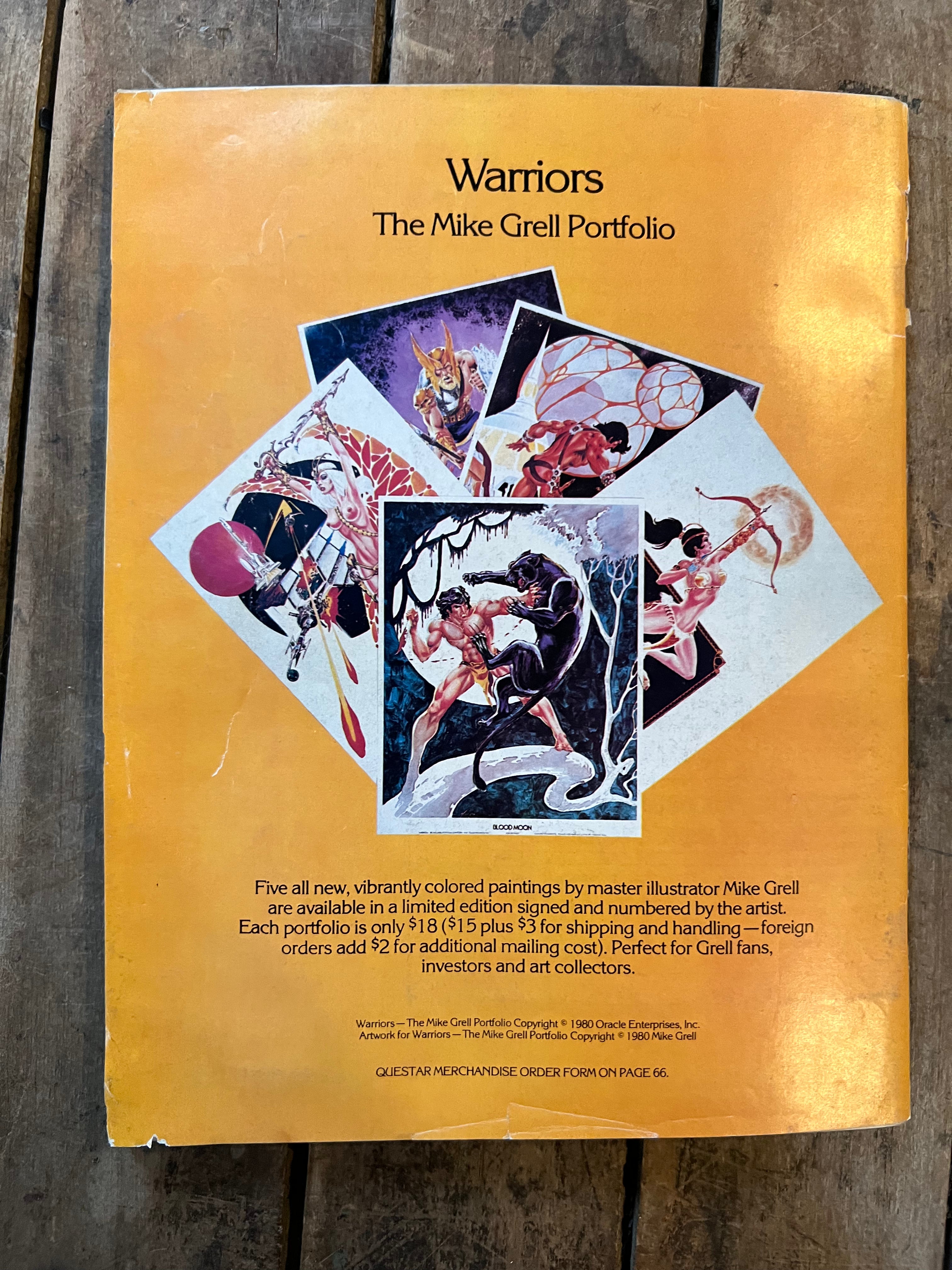 QUESTAR Magazine - February 1980 Issue - SCI-Fi & Fantasy Adventure Magazine