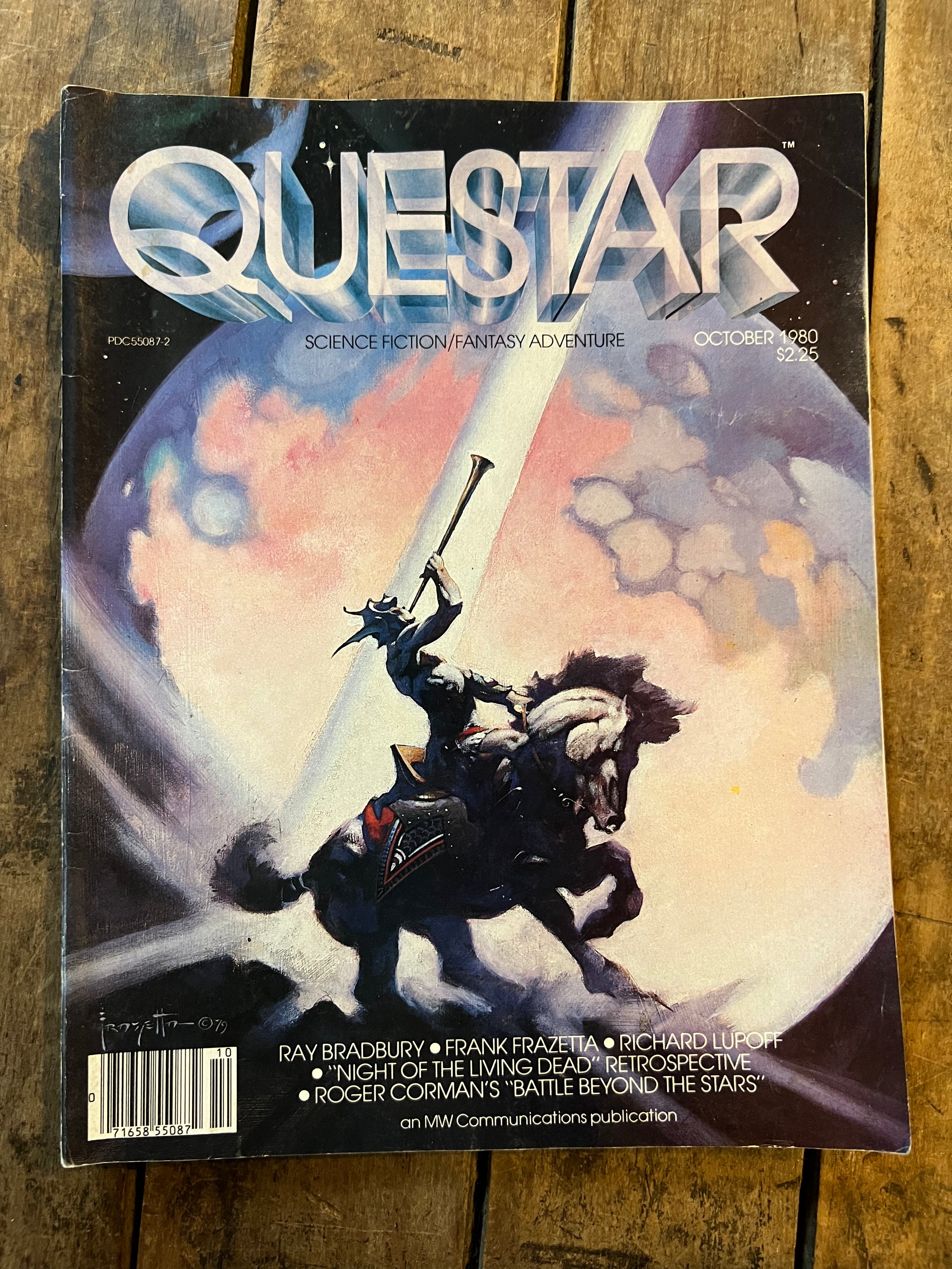 QUESTAR Magazine - October 1980 Issue - SCI-Fi & Fantasy Adventure Magazine