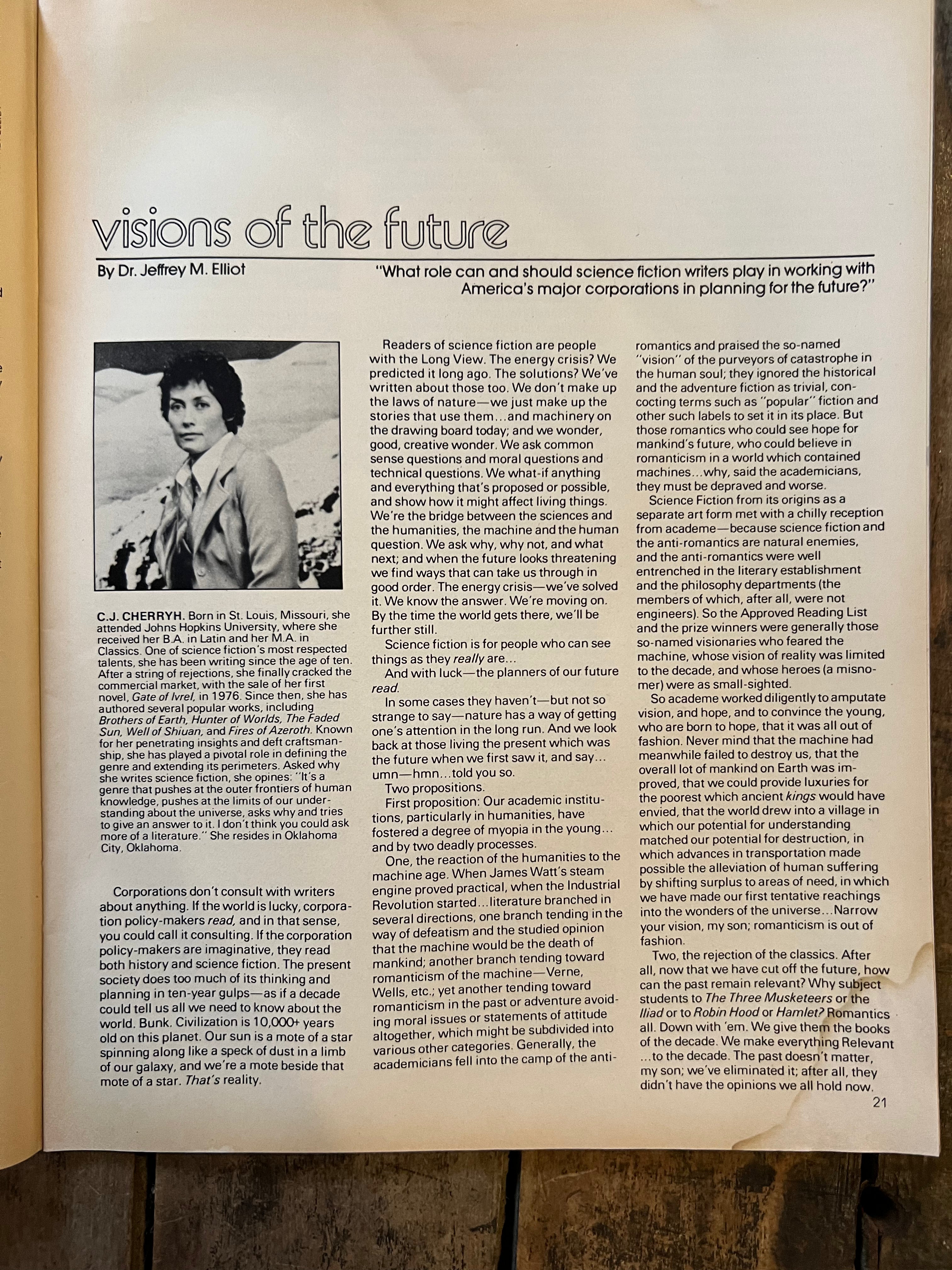QUESTAR Magazine - October 1980 Issue - SCI-Fi & Fantasy Adventure Magazine