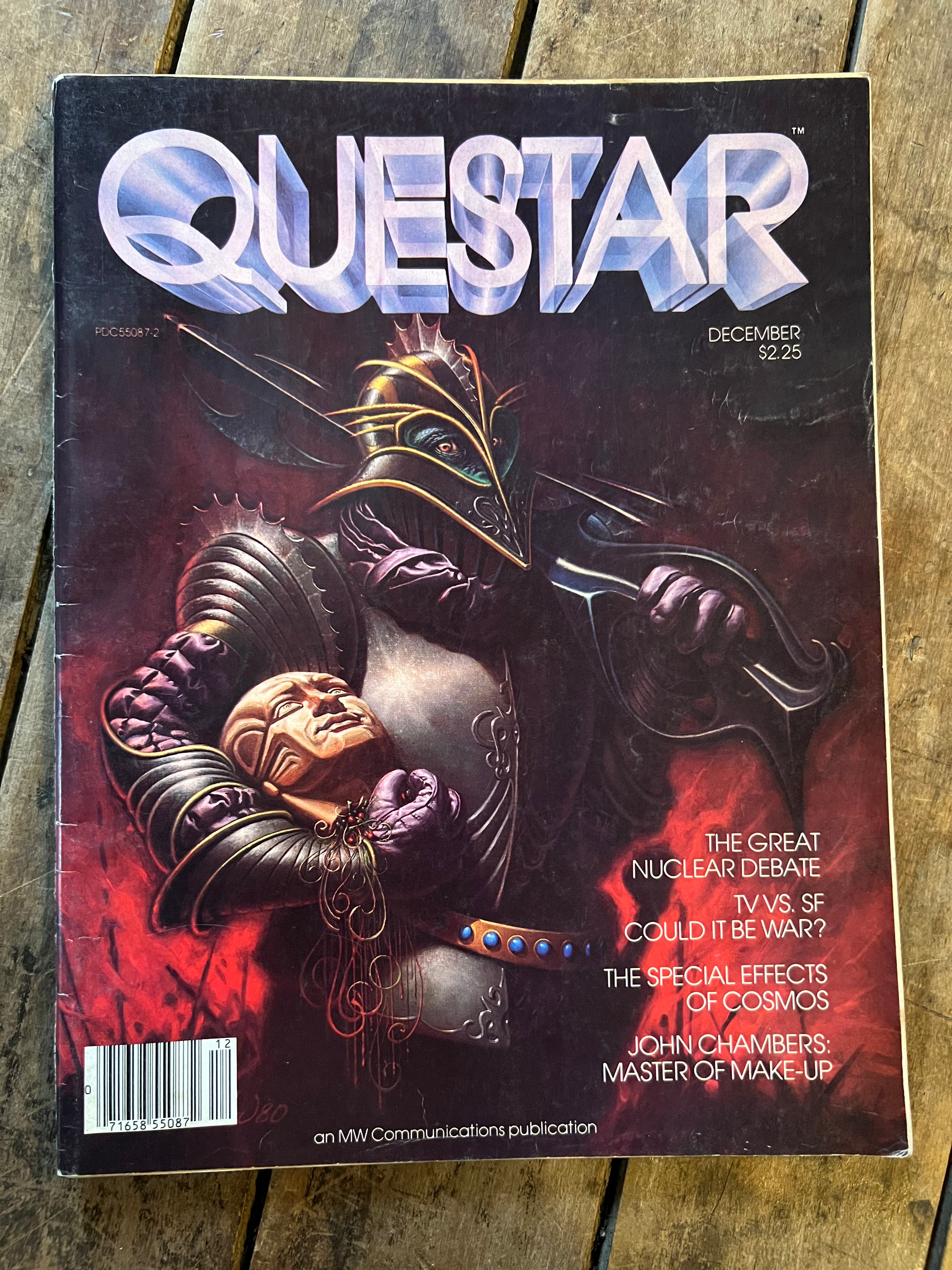 QUESTAR Magazine - December 1980 Issue - SCI-Fi & Fantasy Adventure Magazine