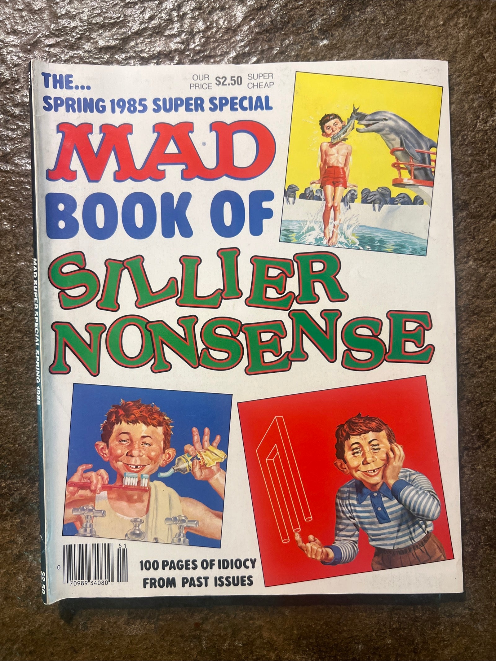 MAD Magazine - Super Special Spring 1985 - MAD Book Of Sillier Nonsense
