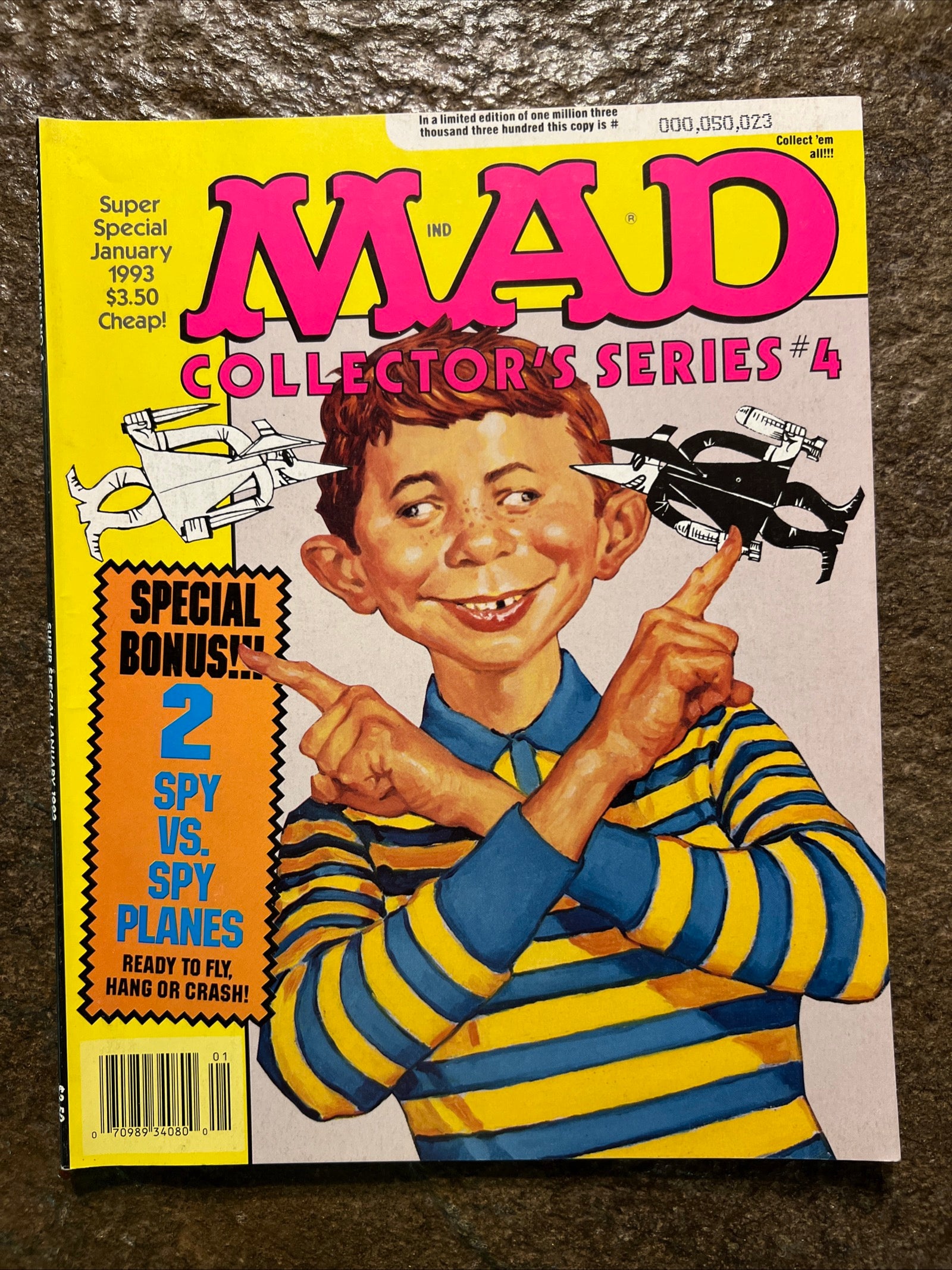 MAD Magazine - January 1993 - MAD Collectors Series #4 - 2 SPY vs SPY Planes