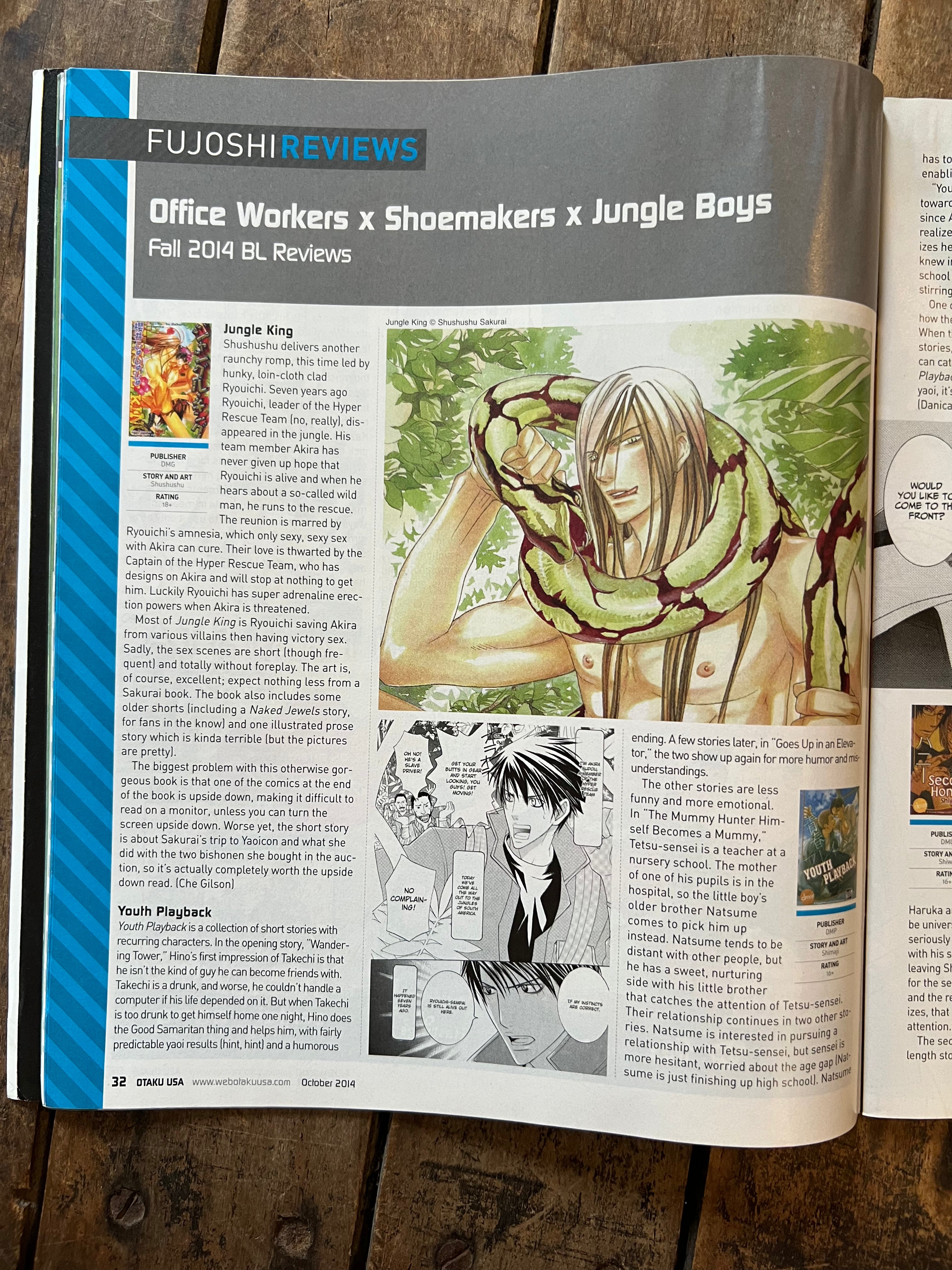 OTAKU USA Magazine - October 2014 - SAILOR MOON  cover - Anime - Manga - Cosplay
