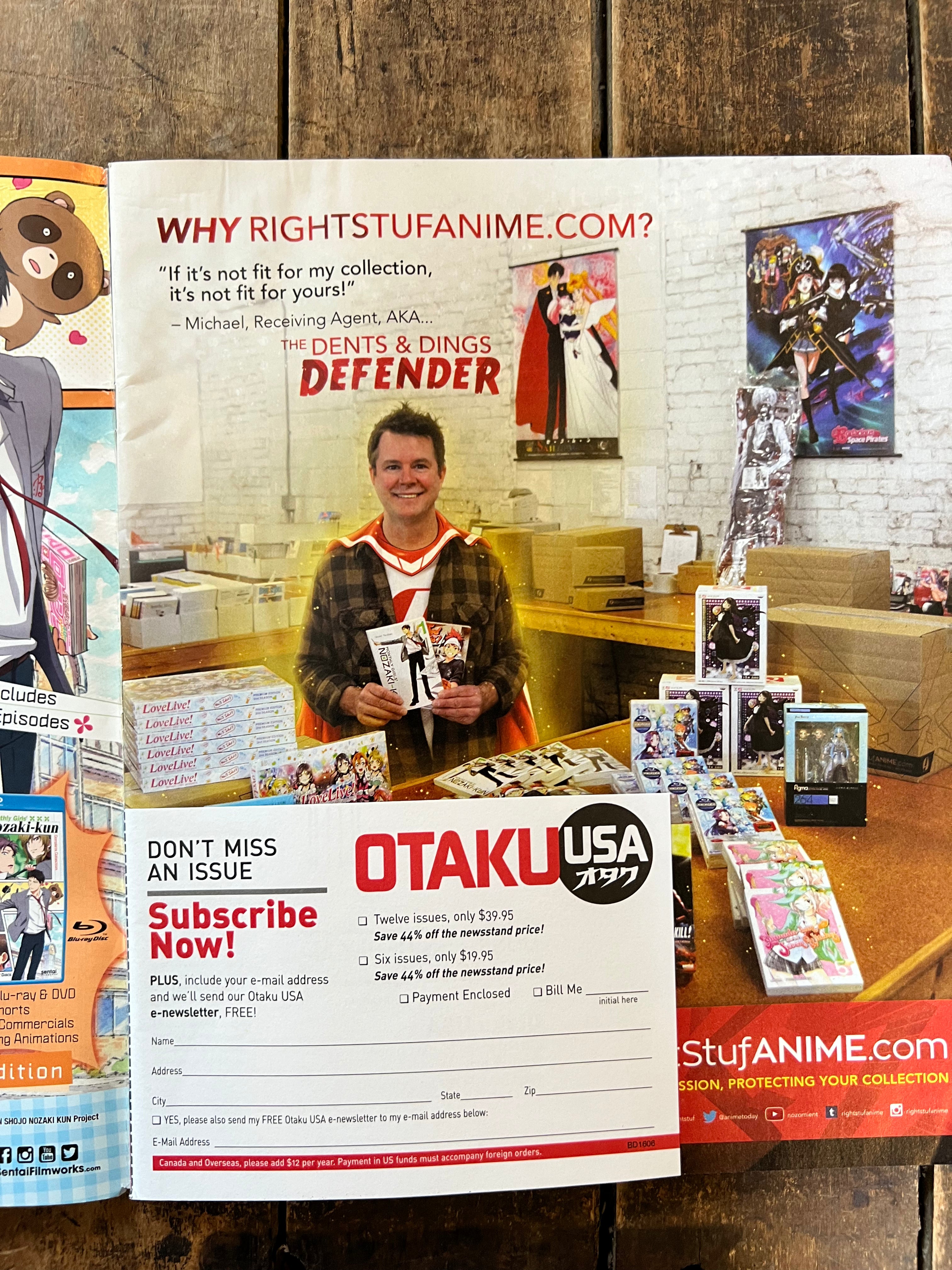 OTAKU USA Magazine June 2016 - DIABOLIK LOVERS - Anime - Manga - Cosplay