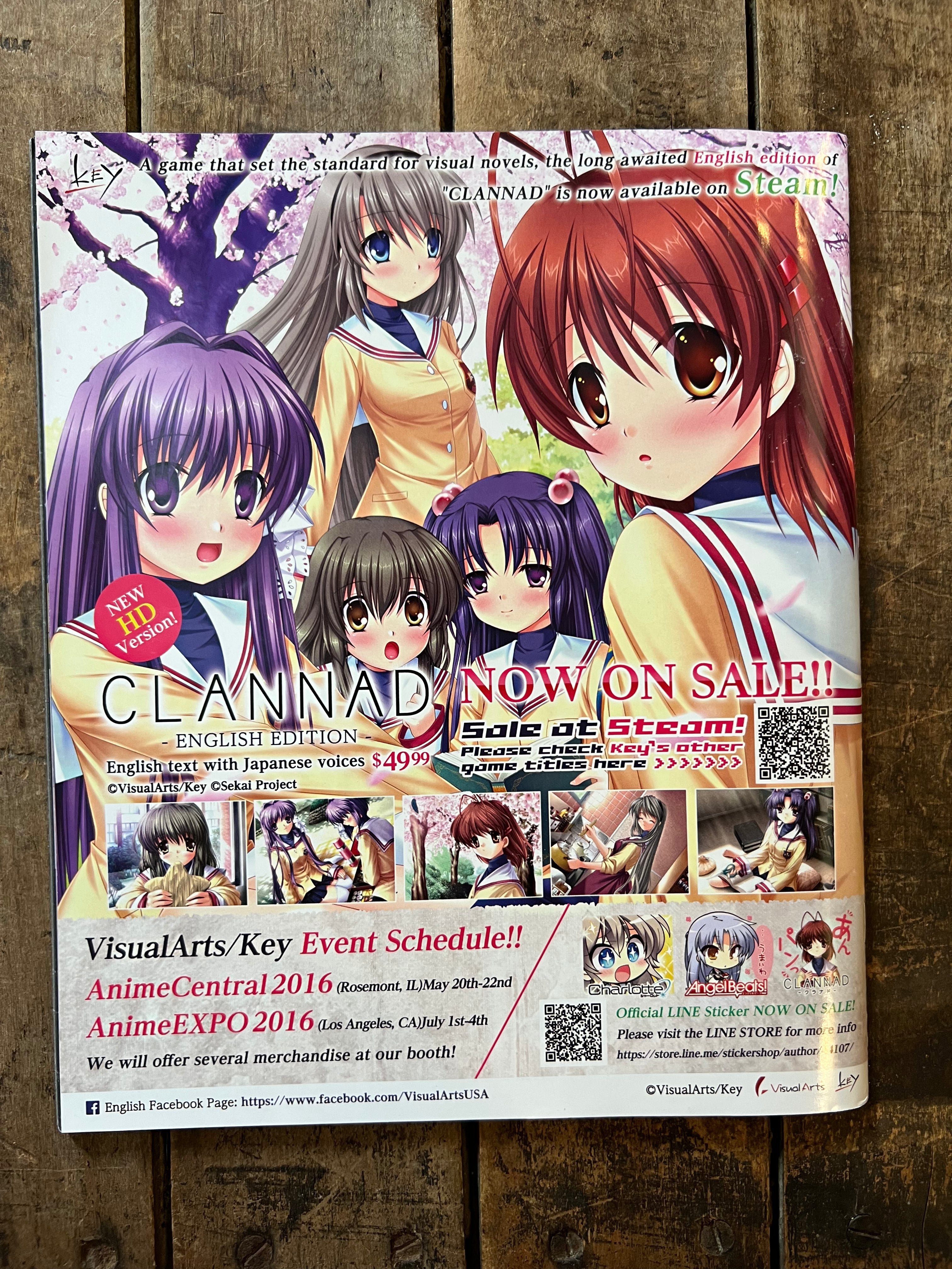 OTAKU USA Magazine June 2016 - DIABOLIK LOVERS - Anime - Manga - Cosplay