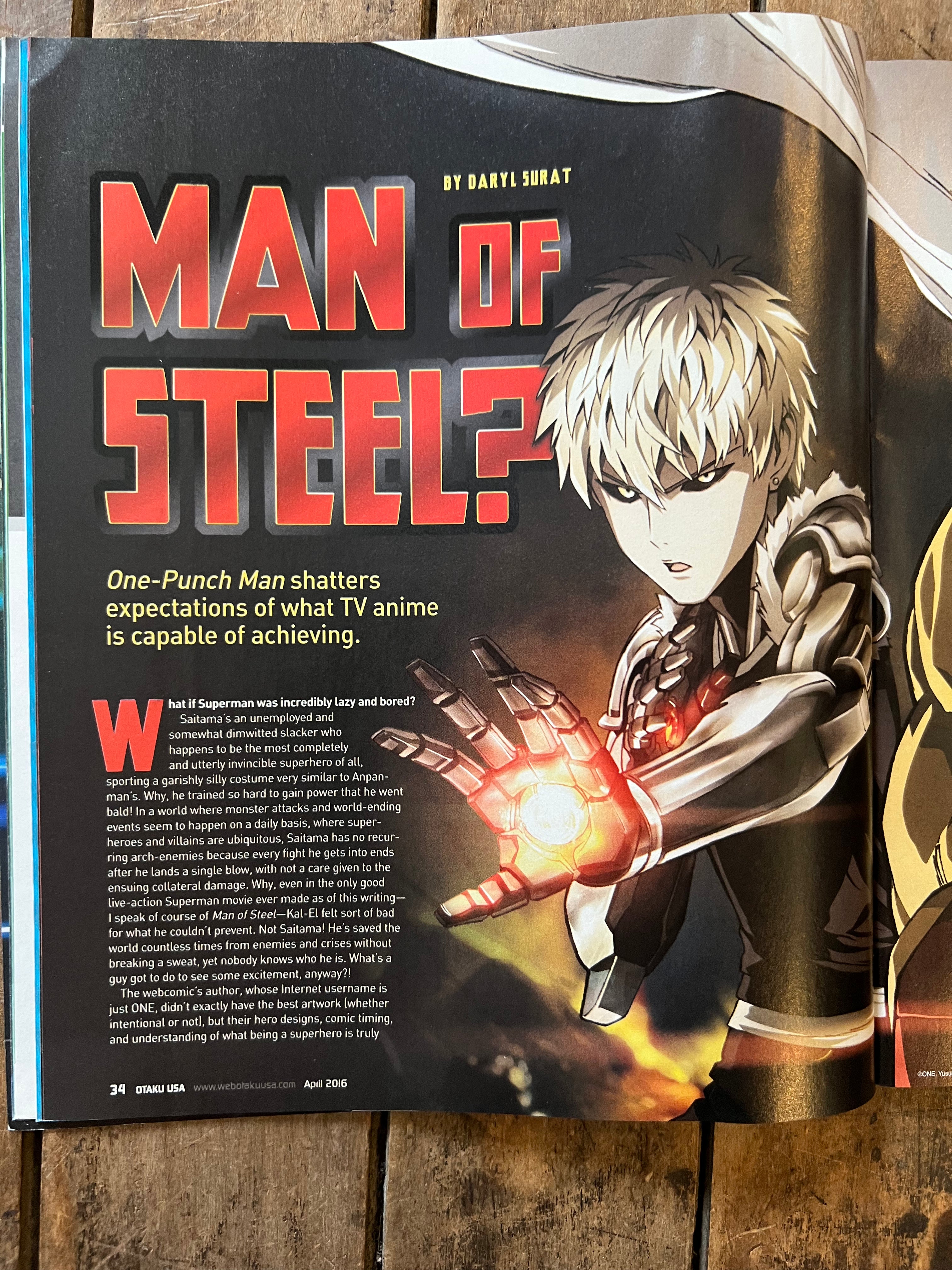 OTAKU USA Magazine - April 2016 - AKAME GA KILL - Anime - Manga - Cosplay