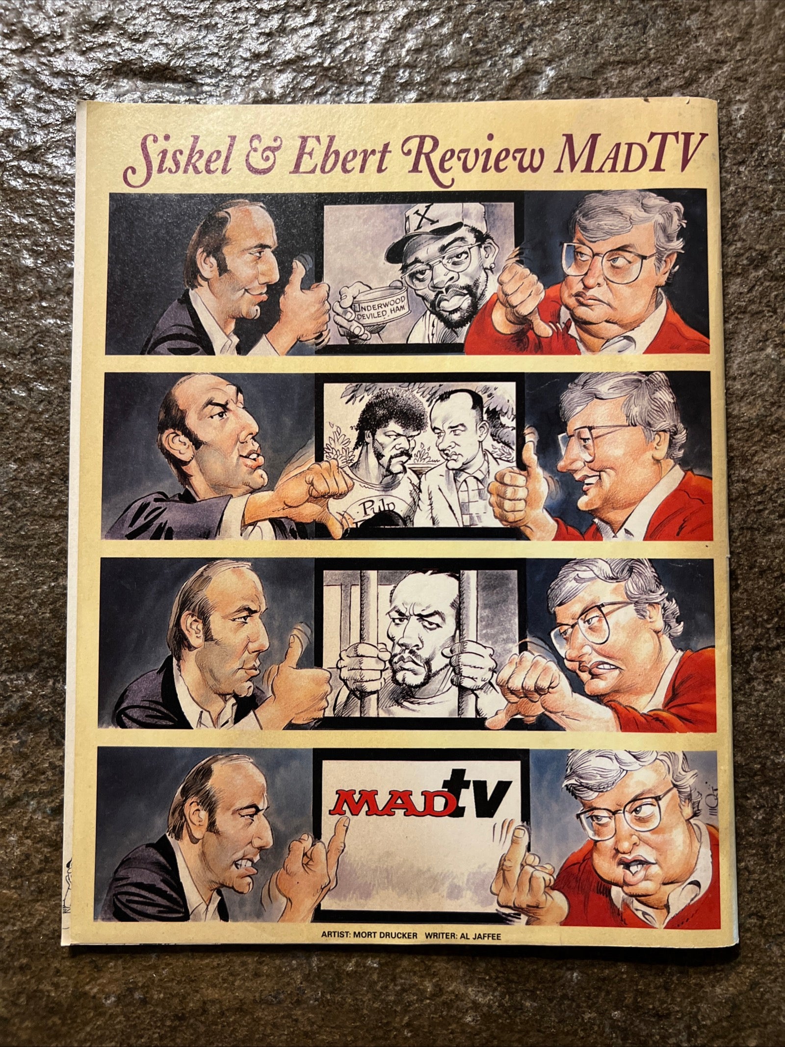 MAD Magazine - 1995 Issue - MAD TV ( Fox Late Night Show )