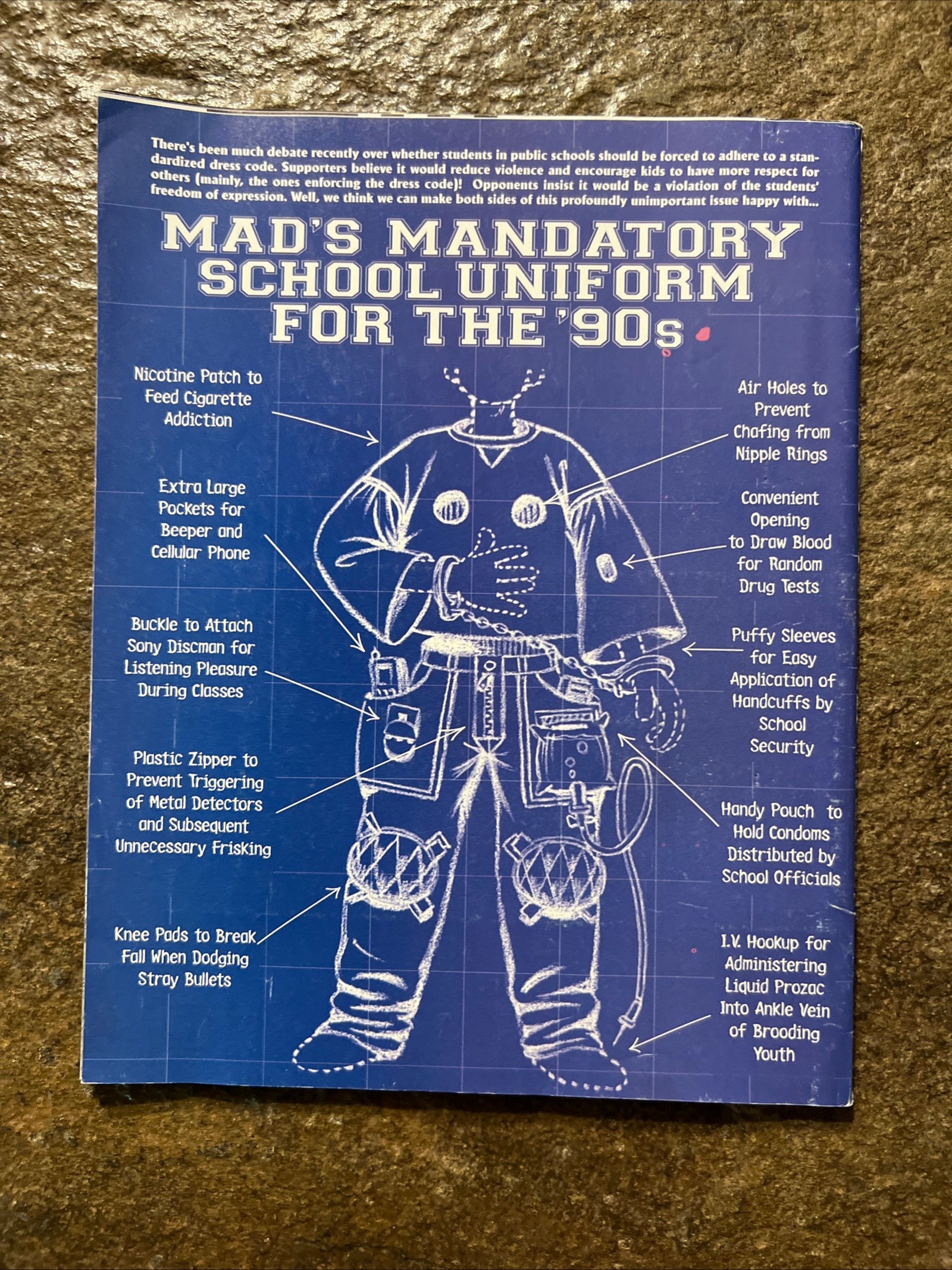 MAD Magazine - October 1996 Issue No. 350 Big Deal!
