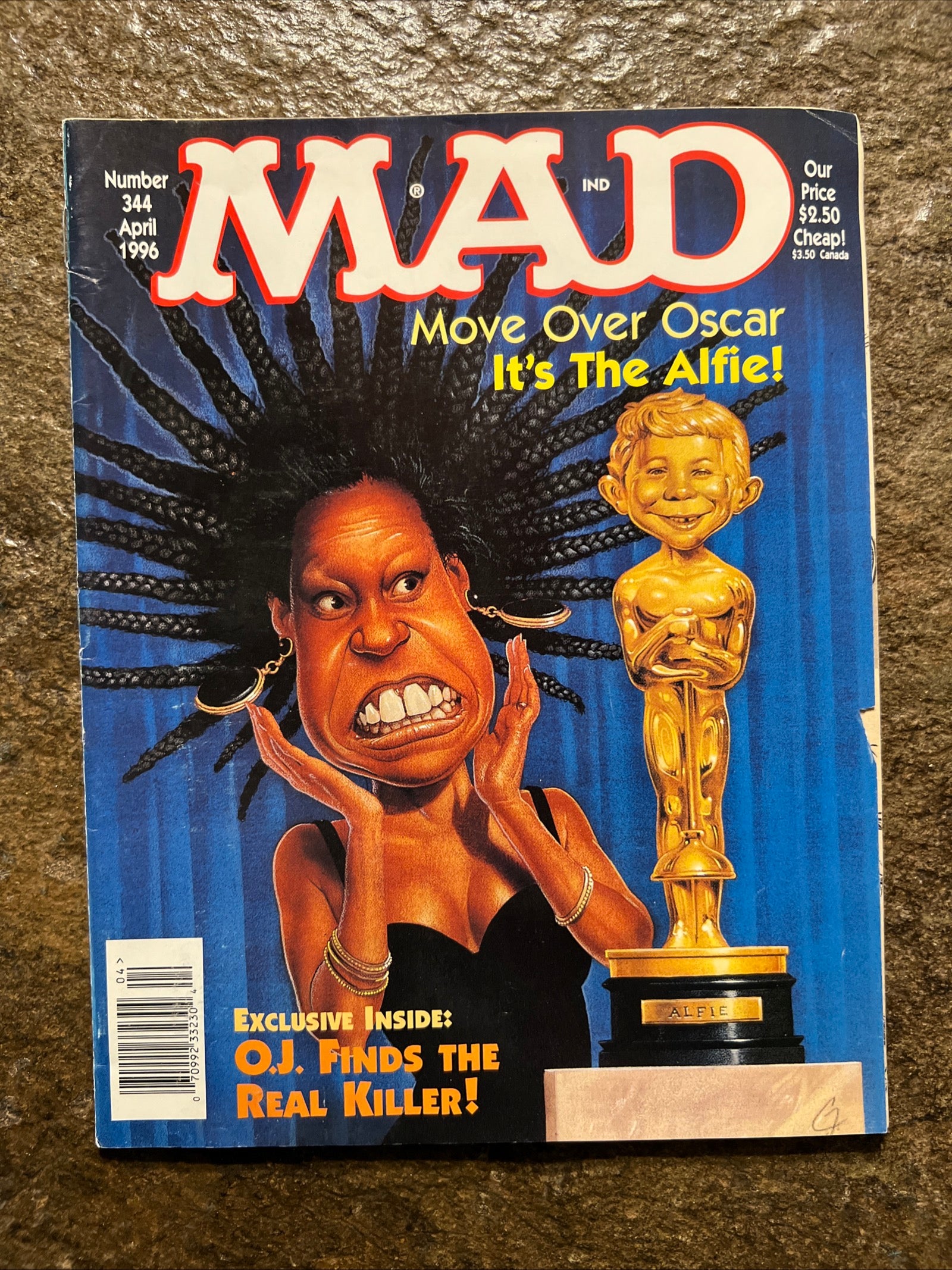 MAD Magazine - April 1996 - Move Over Oscar, It’s The Alfie!