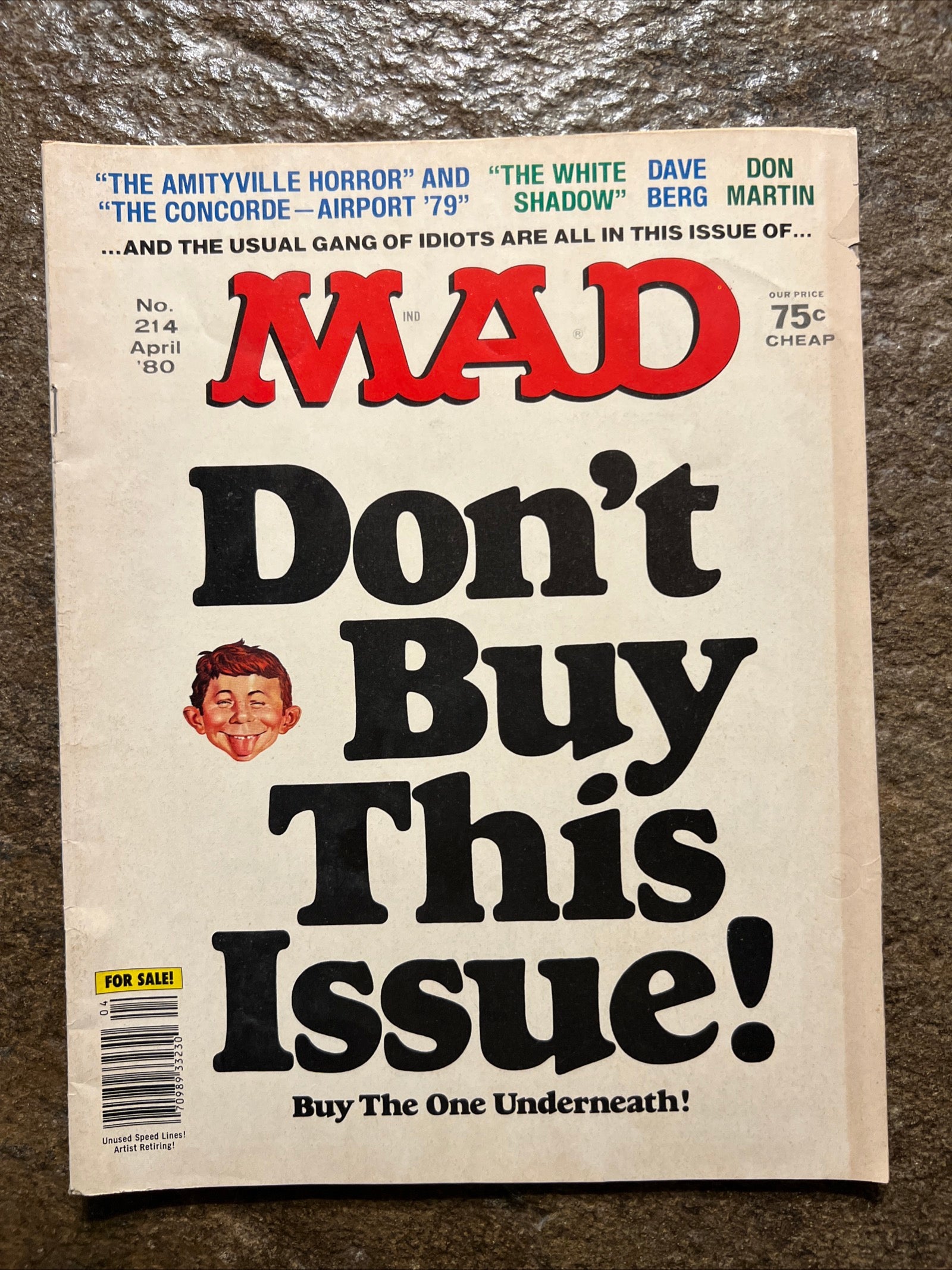 MAD Magazine - April 1980 - Dave Berg - Don Martin & The White Shadow