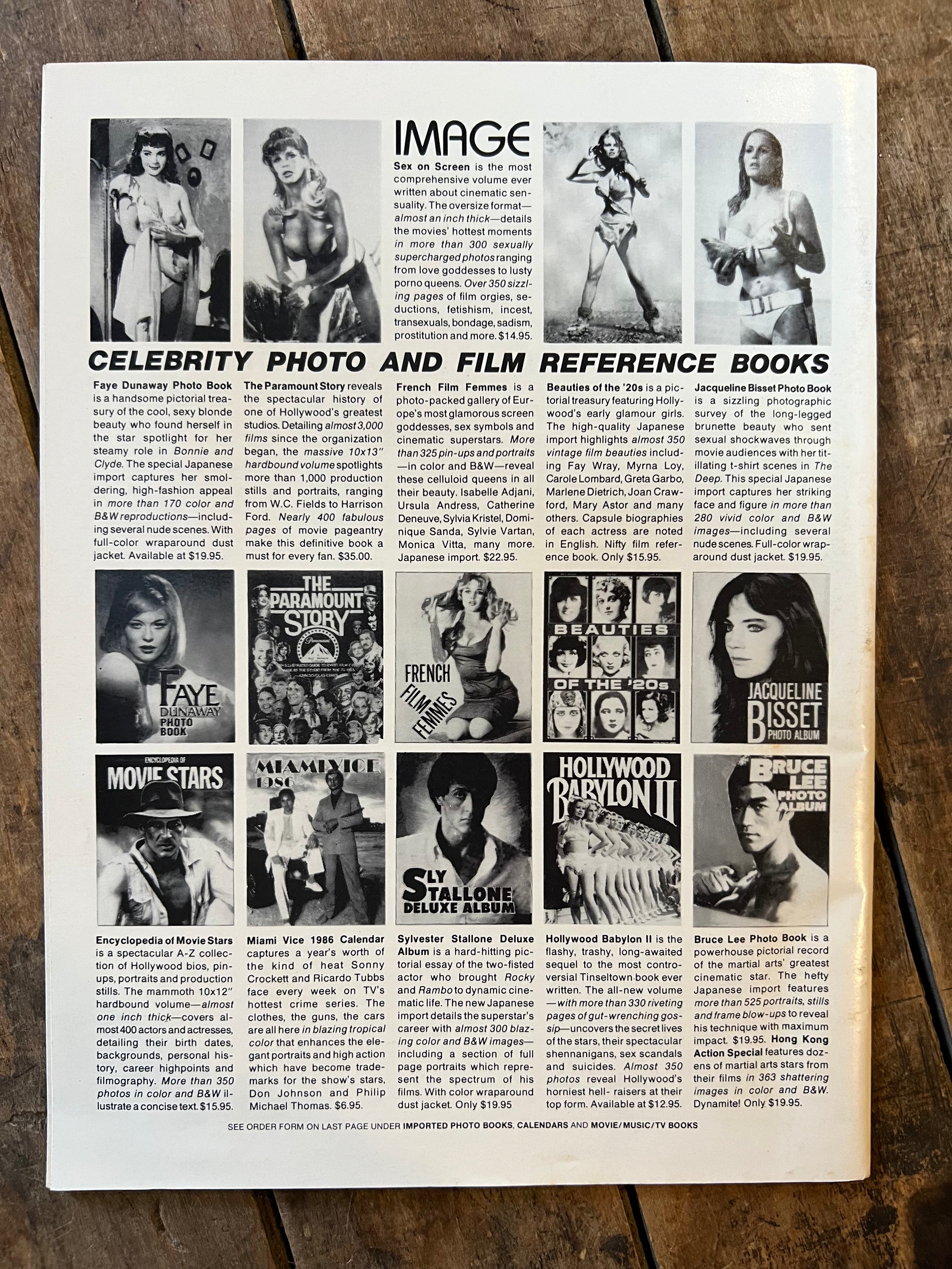 PREVUE Magazine - April 1986 - Sybil Danning Cover & Pictorial