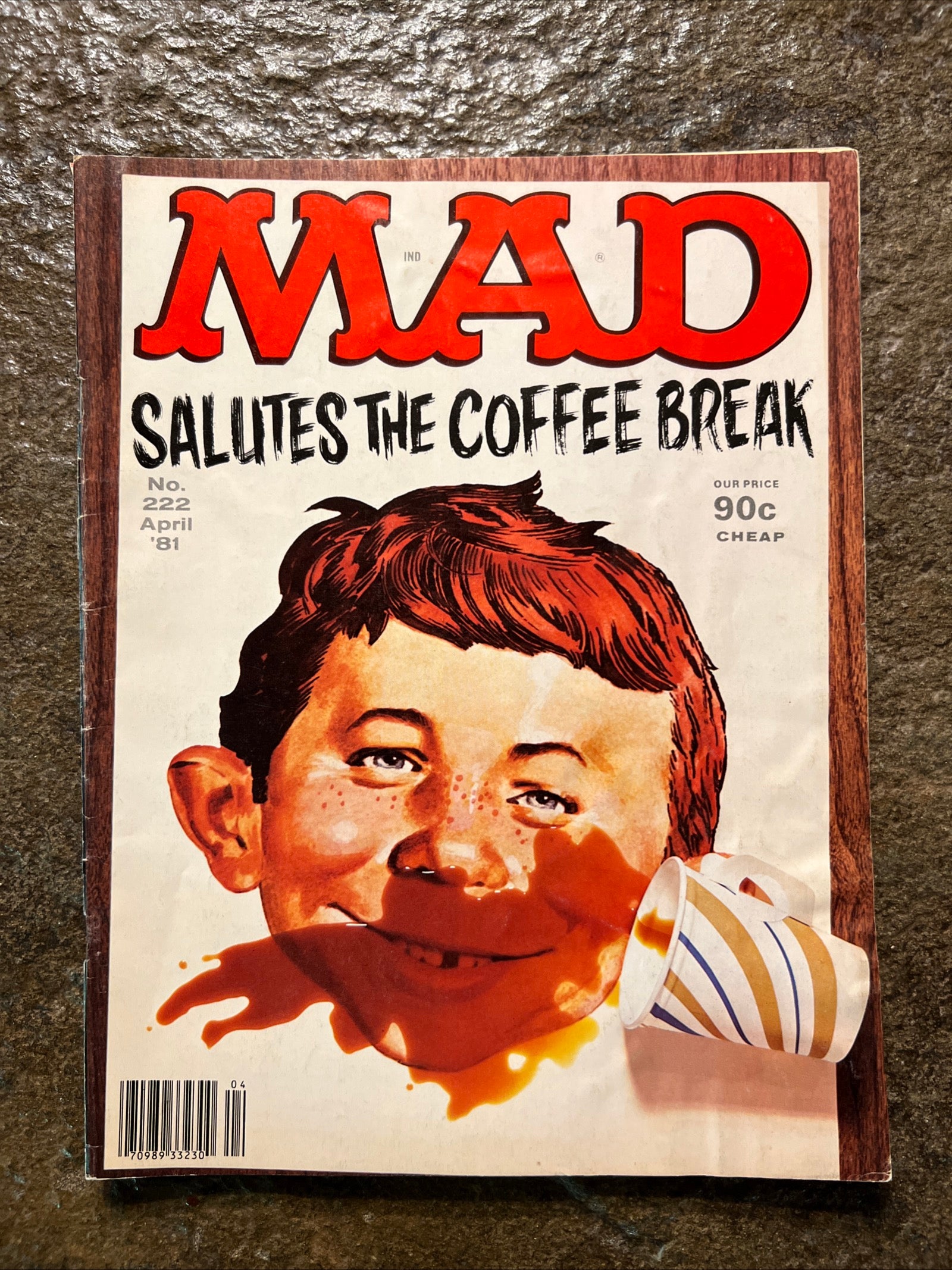 MAD Magazine - April 1981 Issue 222 - Mad Salutes The Coffee Break