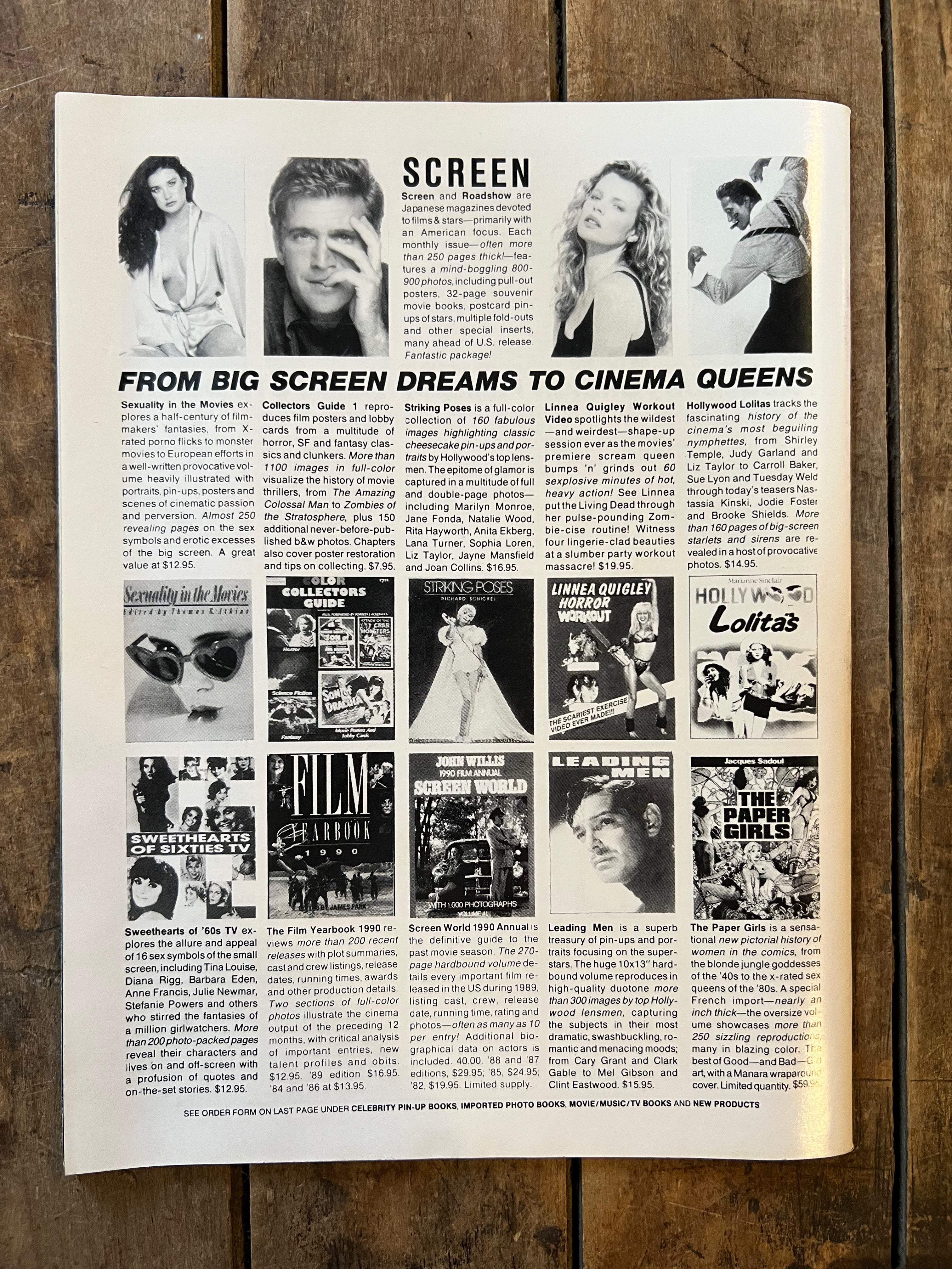 PREVUE Magazine - August 1991 - The Rocketeer Cover - Special Issue