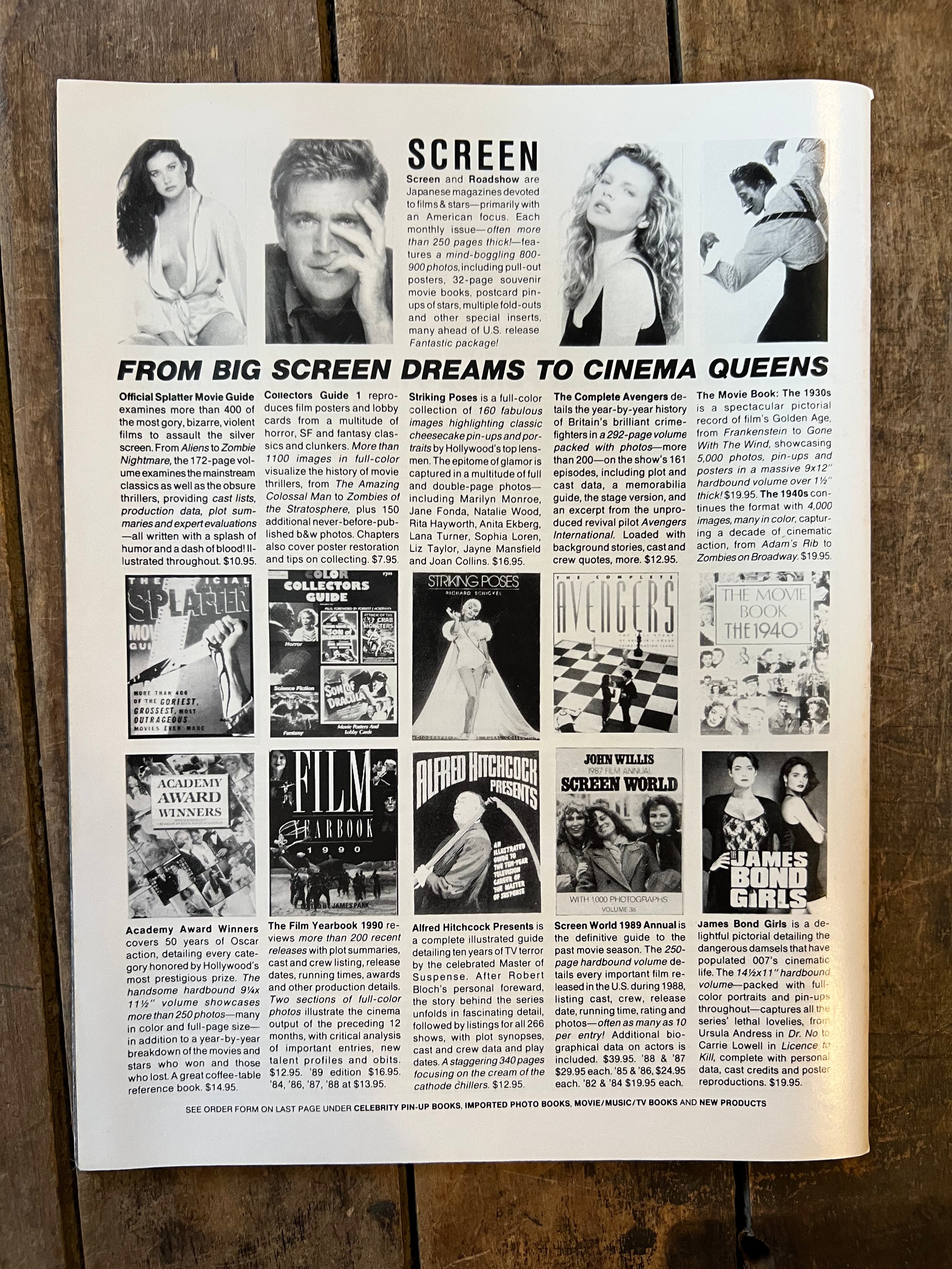 PREVUE Magazine - June 1990 - Mel Gibson & Goldie Hawn - Bird On A Wire Cover