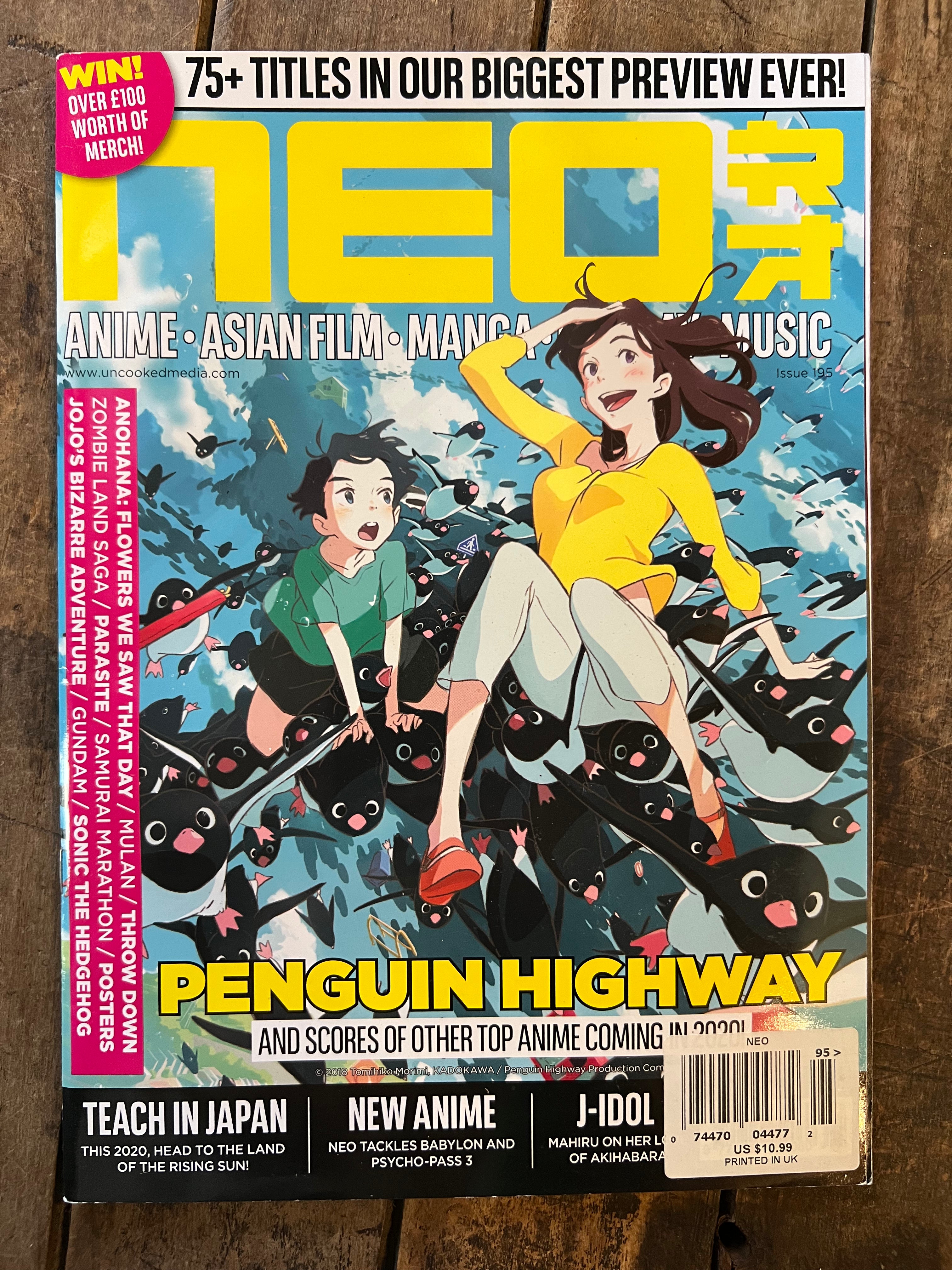 NEO Magazine - Anime & Manga - January 2020 - Penguin Highway