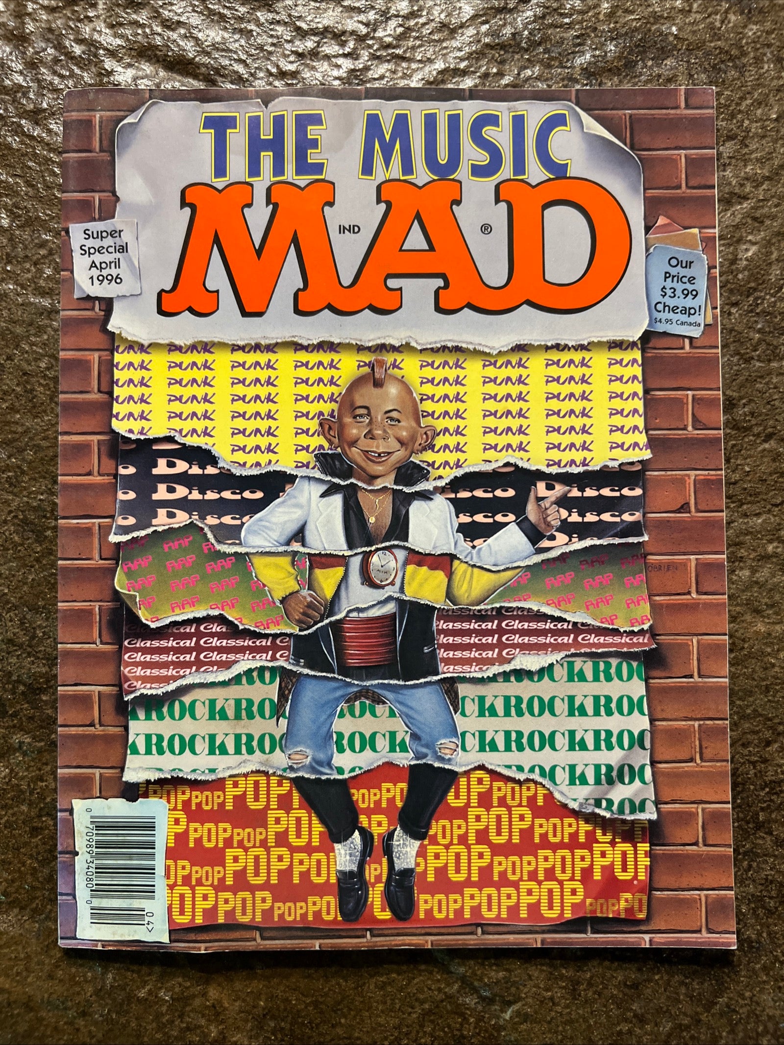 MAD Magazine - Super Special April 1996 - MAD the Music