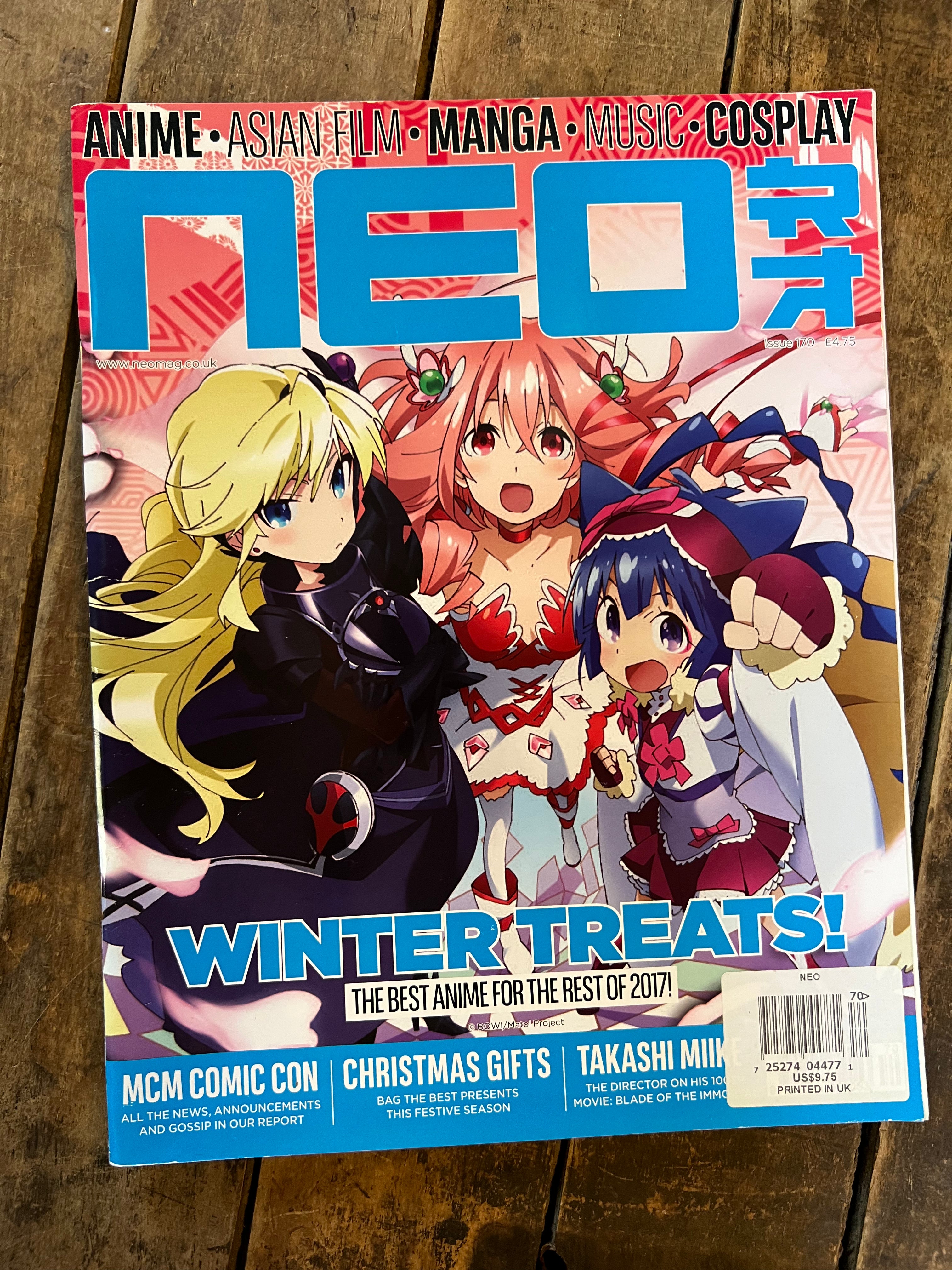 NEO Magazine - Anime & Manga - December 2017 - Winter Treats! - Ronja, The Robber’s Daughter