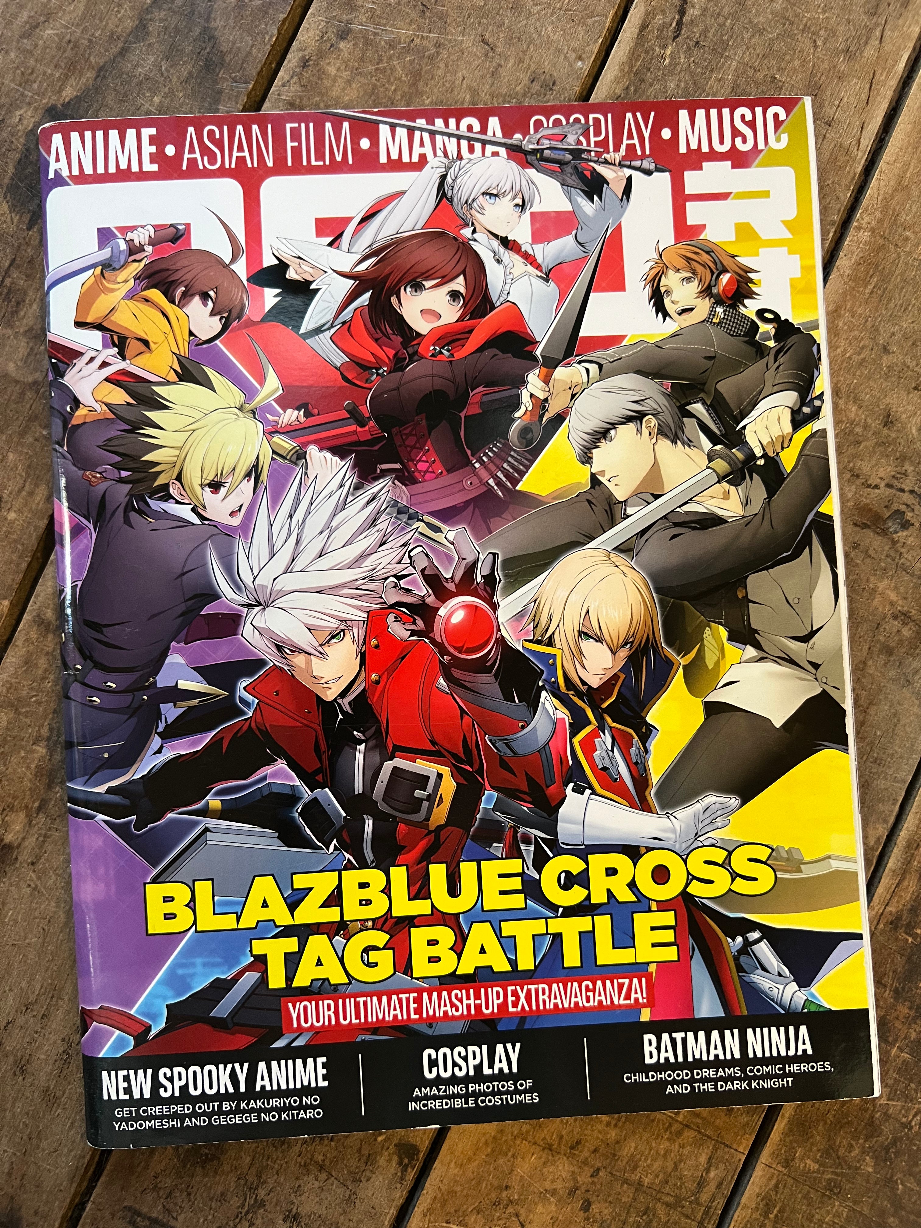 NEO Magazine - Anime & Manga - May 2018 - Girlish Number & Blazblue Cross Tag Battle