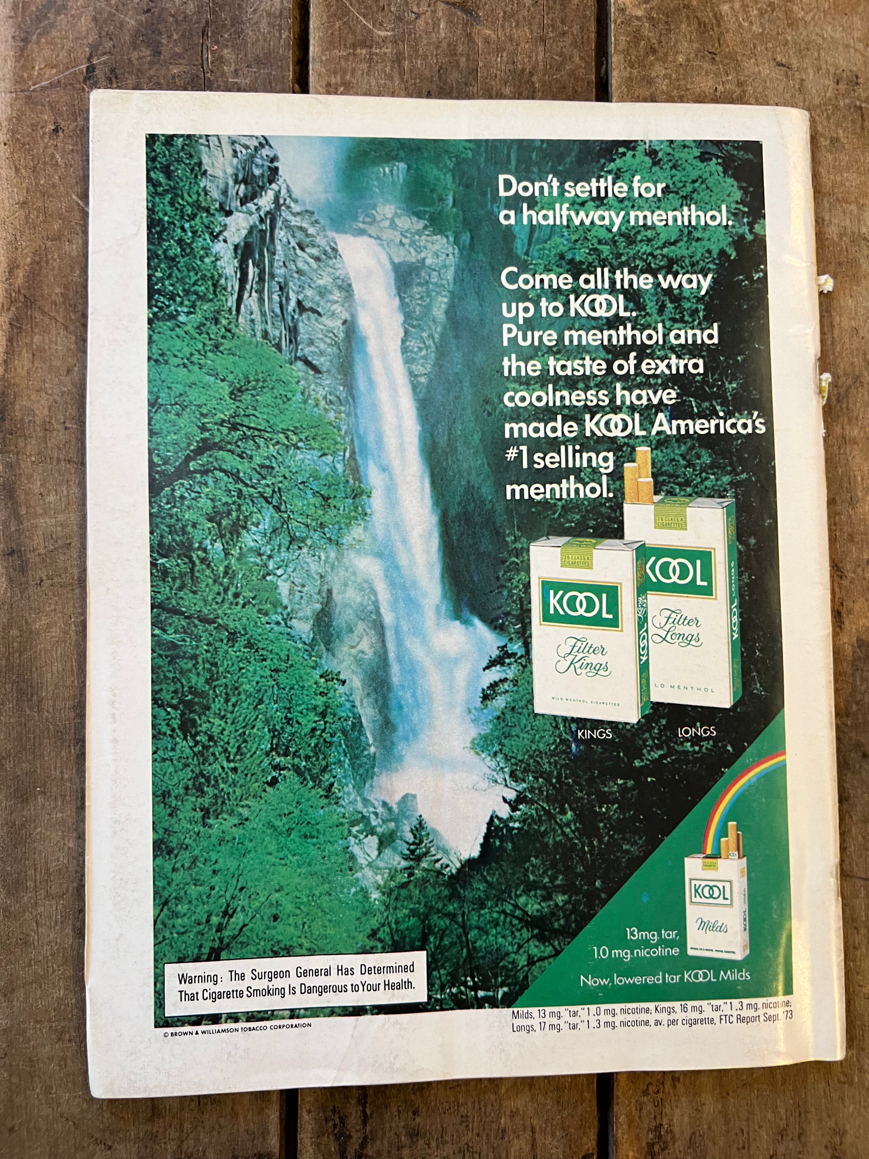 The Ring Boxing Magazine - July 1974 - George Foreman & Jack Dempsey Cover