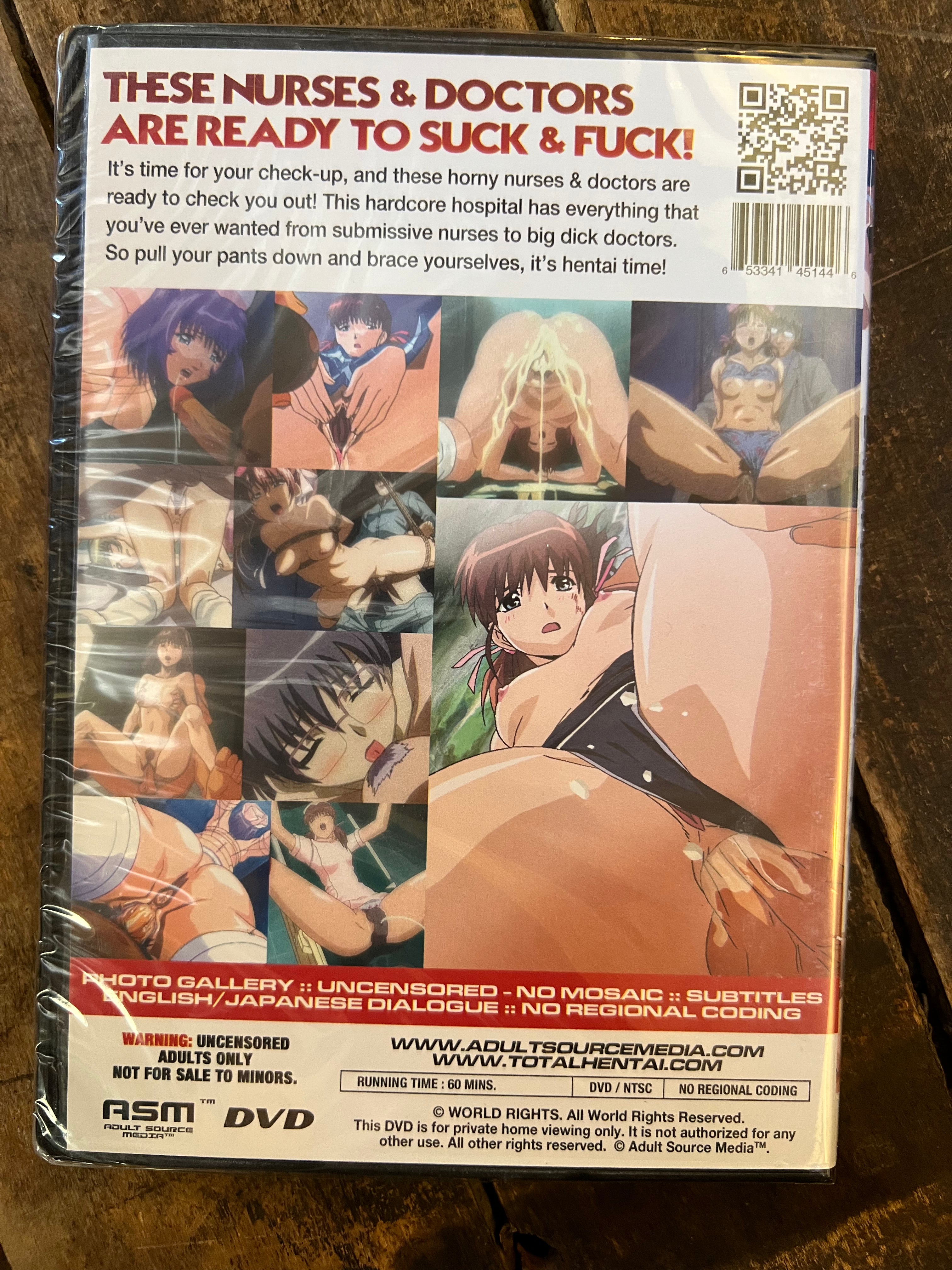 Nympho Nurses & Dirty Doctors - DVD 2017 - Adult Source Media