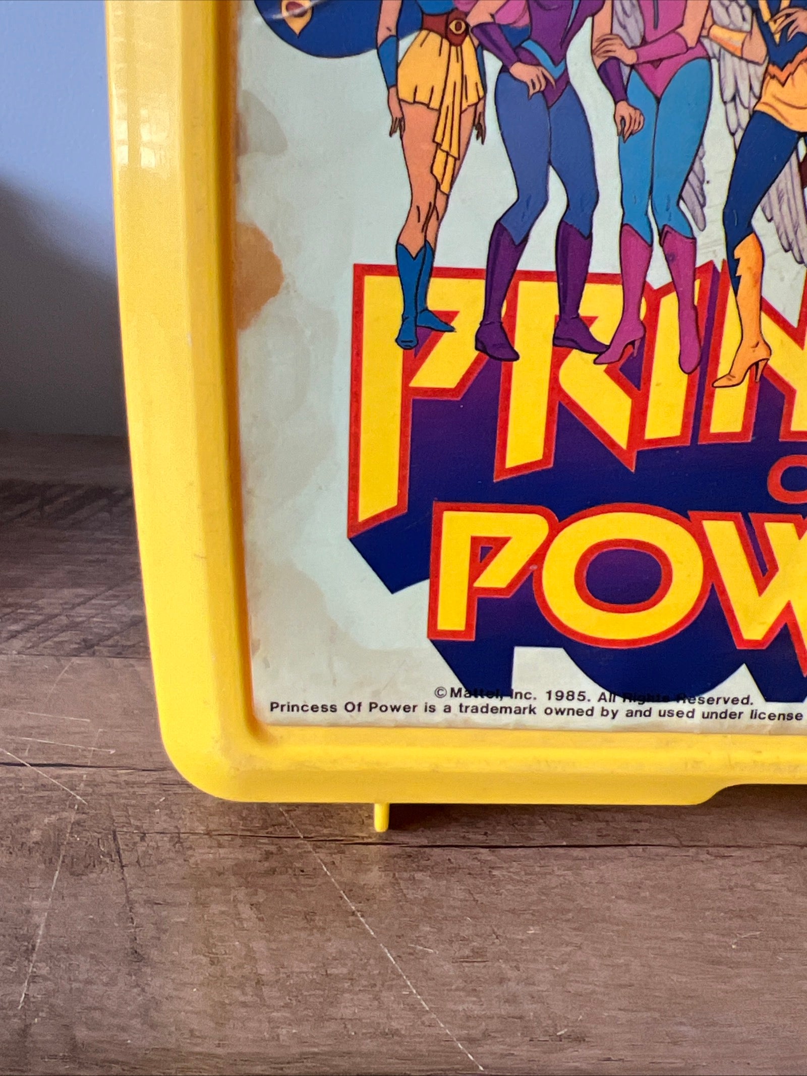 She-Ra 1985 PRINCESS OF POWER - Aladdin Plastic Lunch Box Collectible