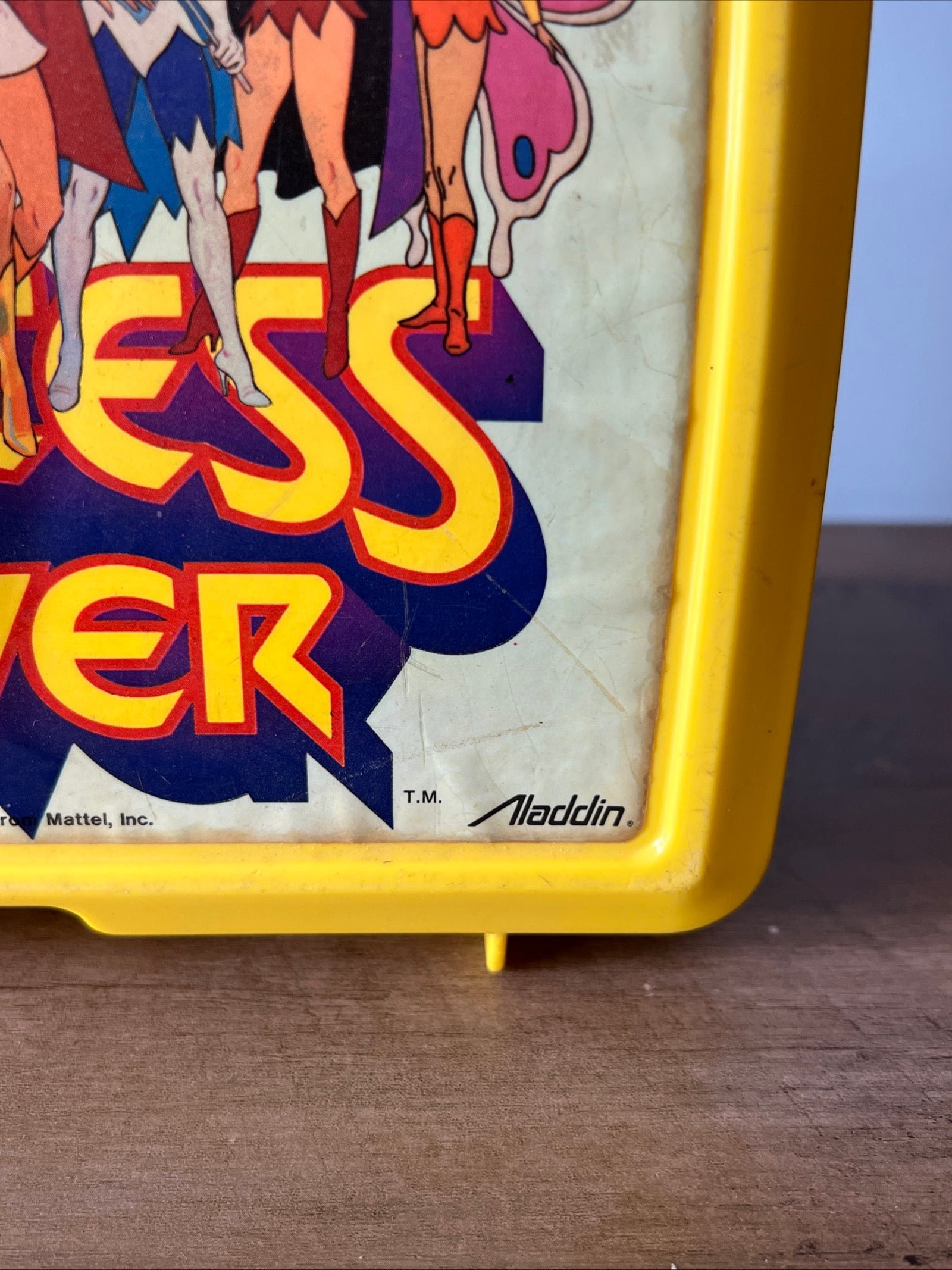 She-Ra 1985 PRINCESS OF POWER - Aladdin Plastic Lunch Box Collectible