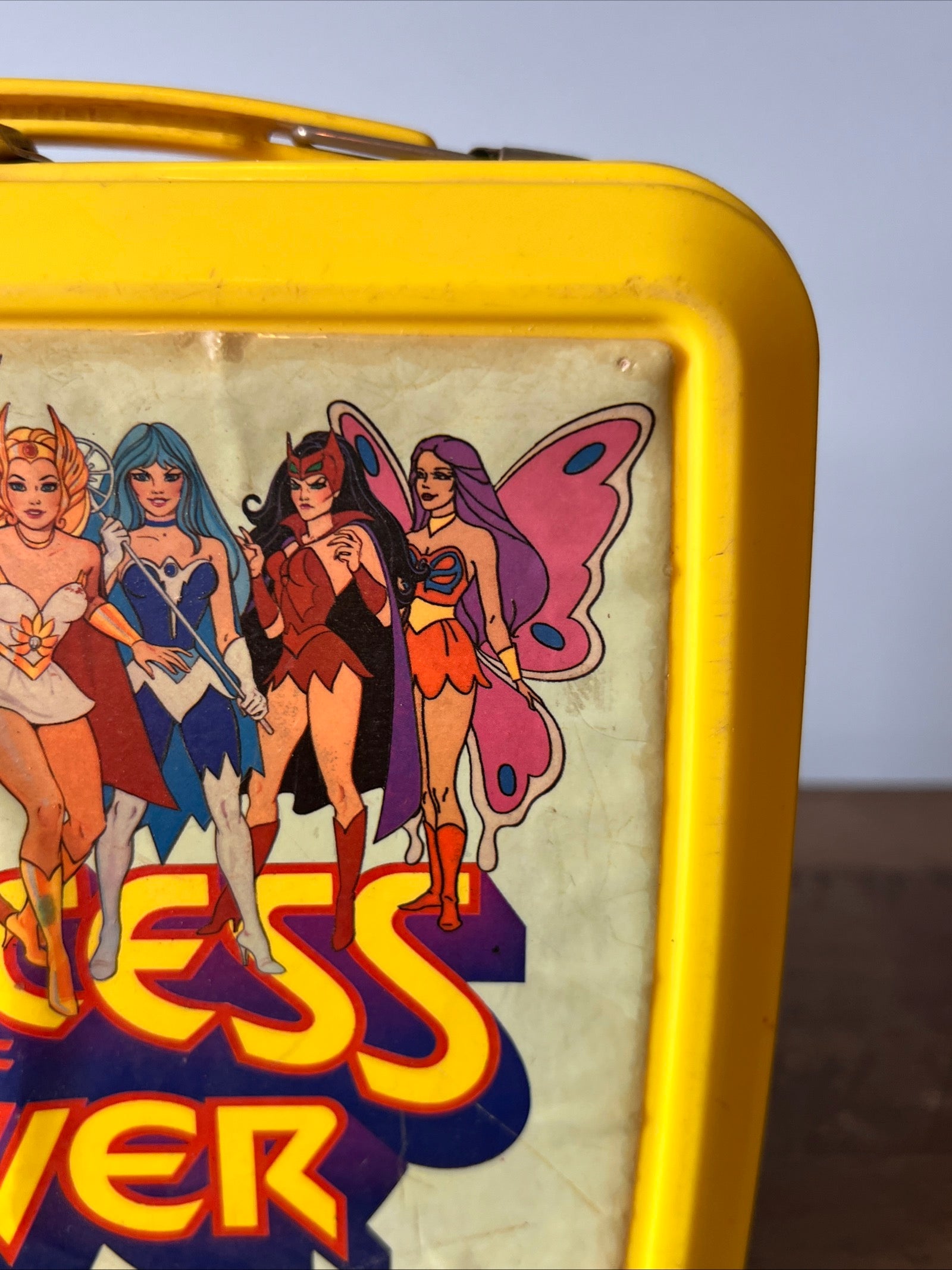 She-Ra 1985 PRINCESS OF POWER - Aladdin Plastic Lunch Box Collectible