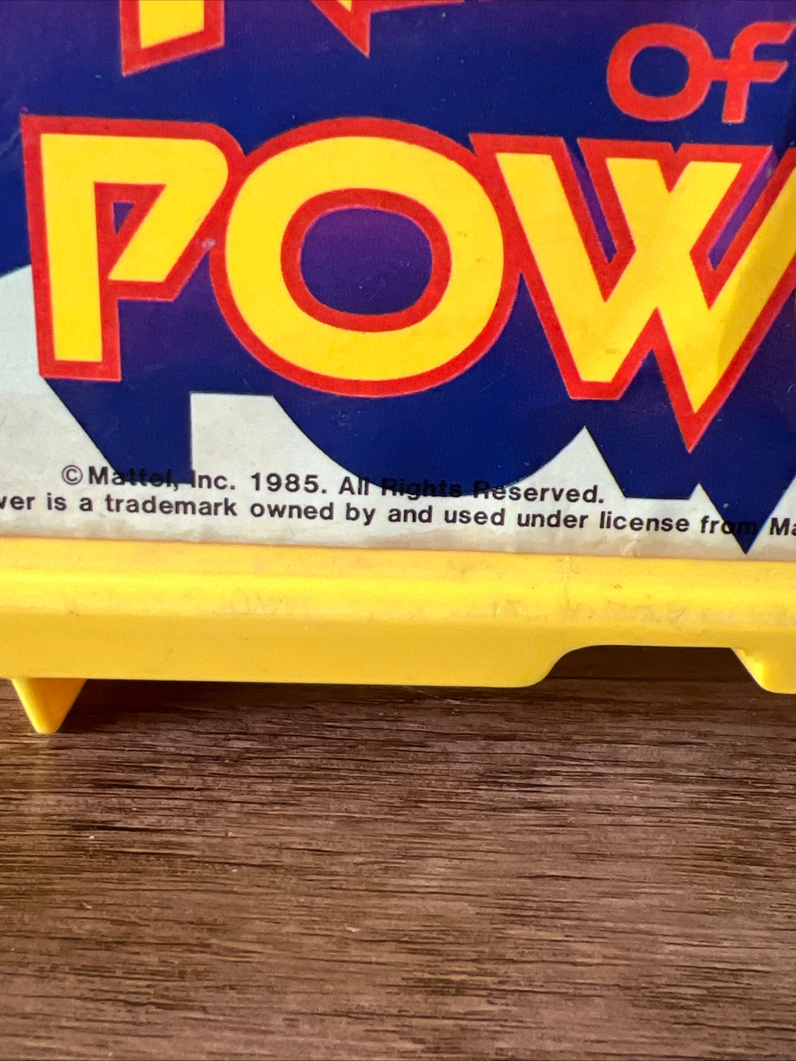 She-Ra 1985 PRINCESS OF POWER - Aladdin Plastic Lunch Box Collectible