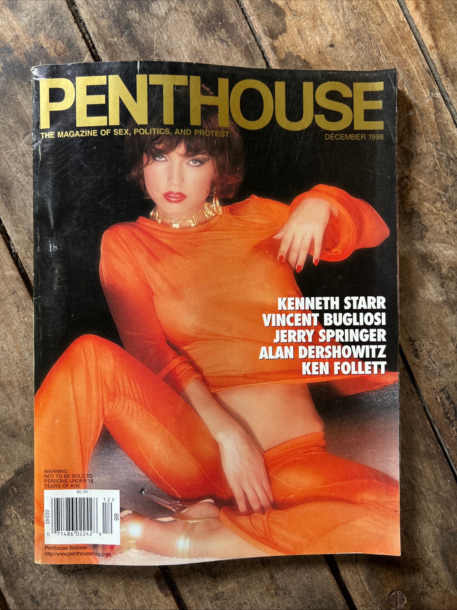 Penthouse Magazine - December 1998 Issue