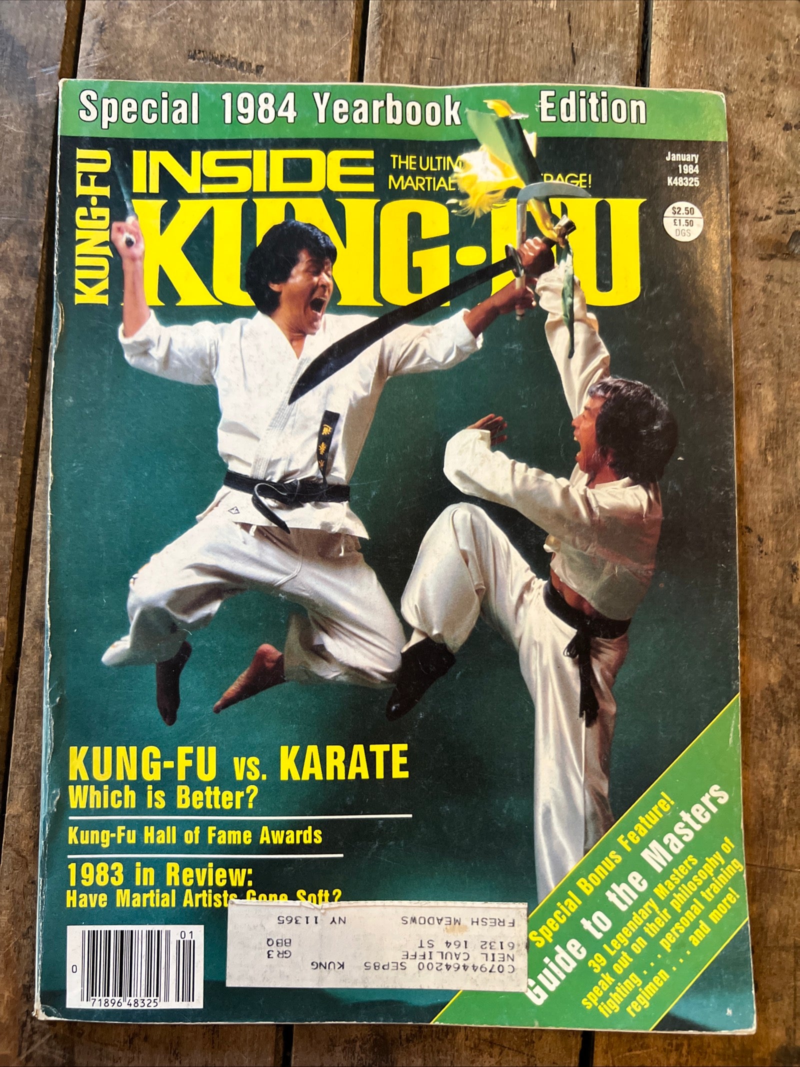 Inside Kung-Fu Magazine - January 1984 - The Ultimate Martial Arts Coverage