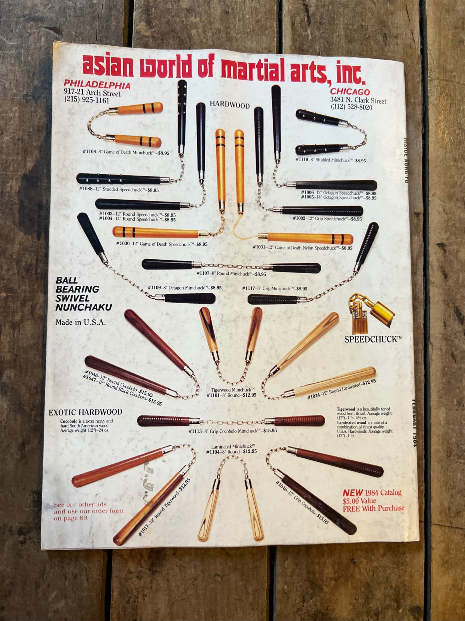 Inside Kung-Fu Magazine - February 1984 - Revenge Of The Ninja Special Coverage